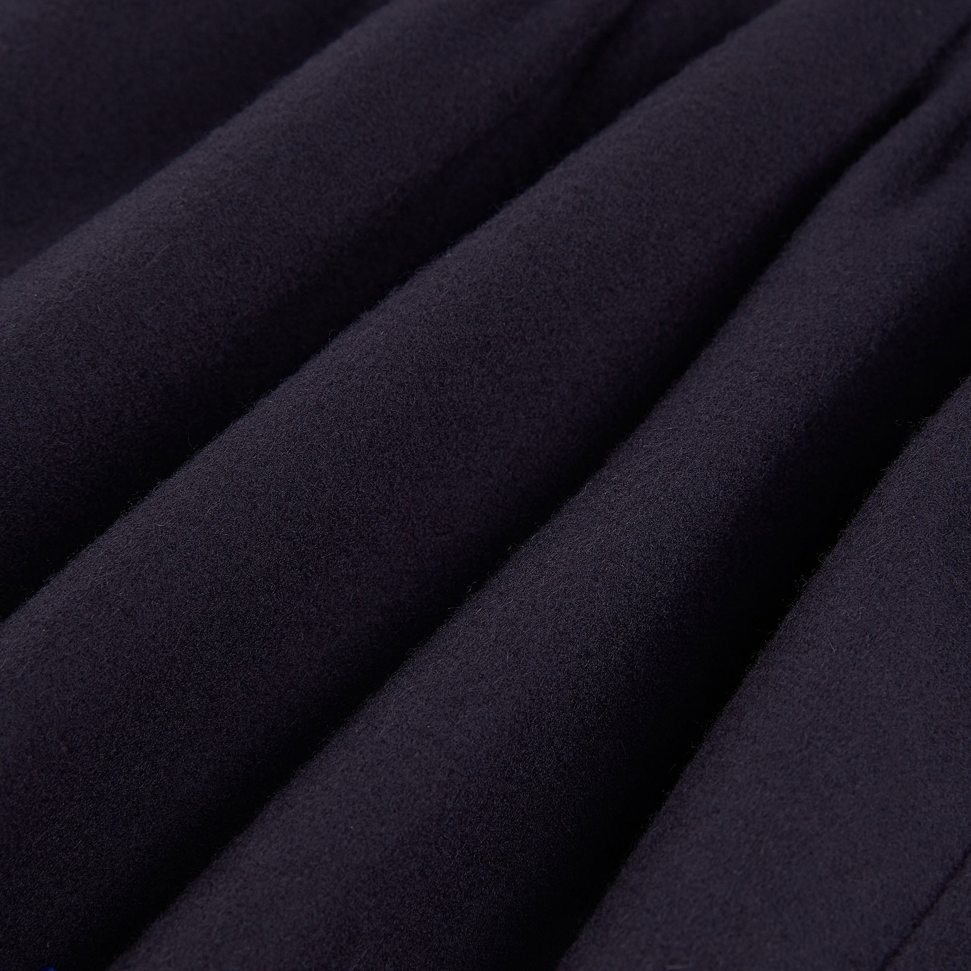 Baby Girls Blue Wool Coat