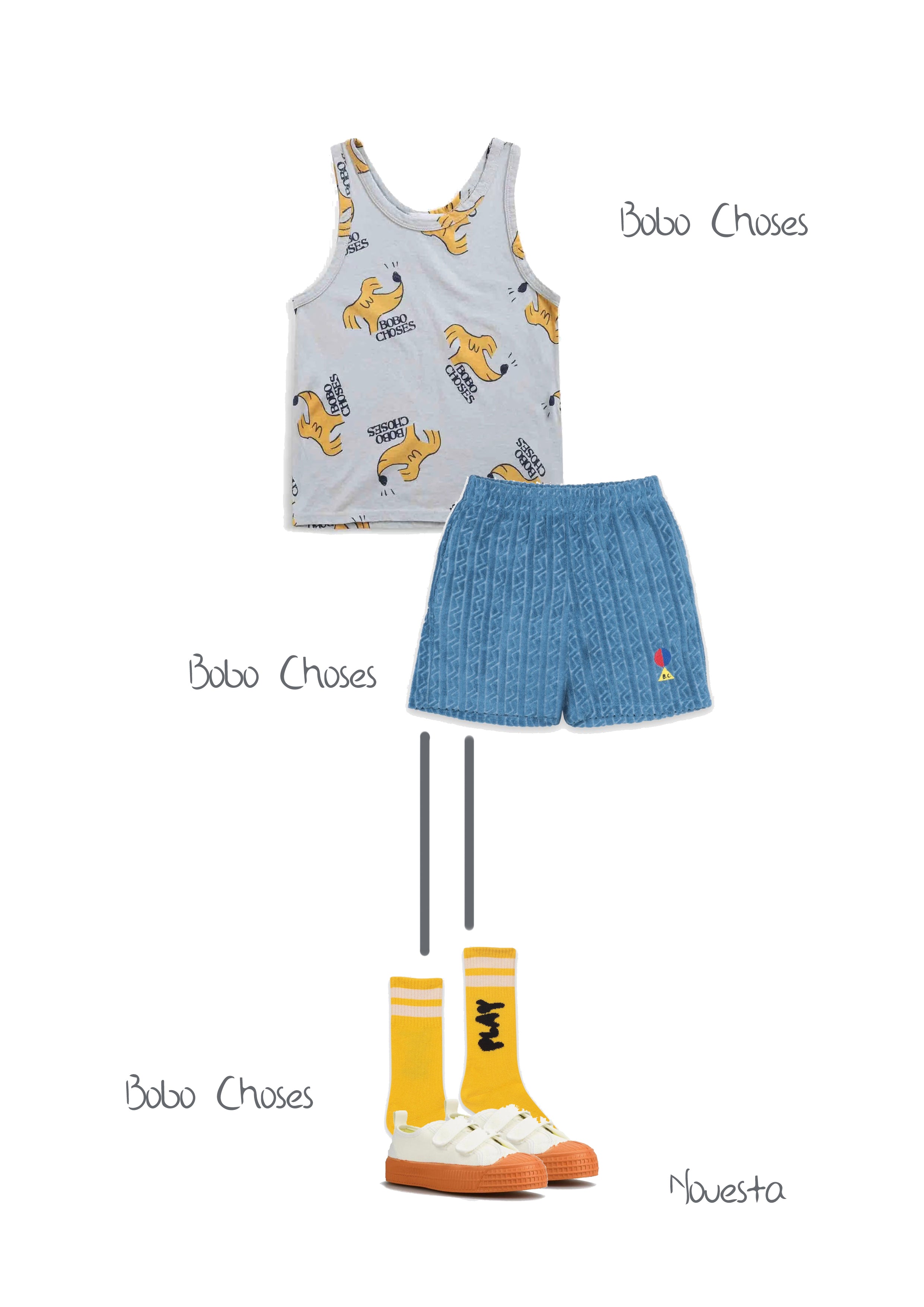 Boys & Girls Yellow Play Long Socks