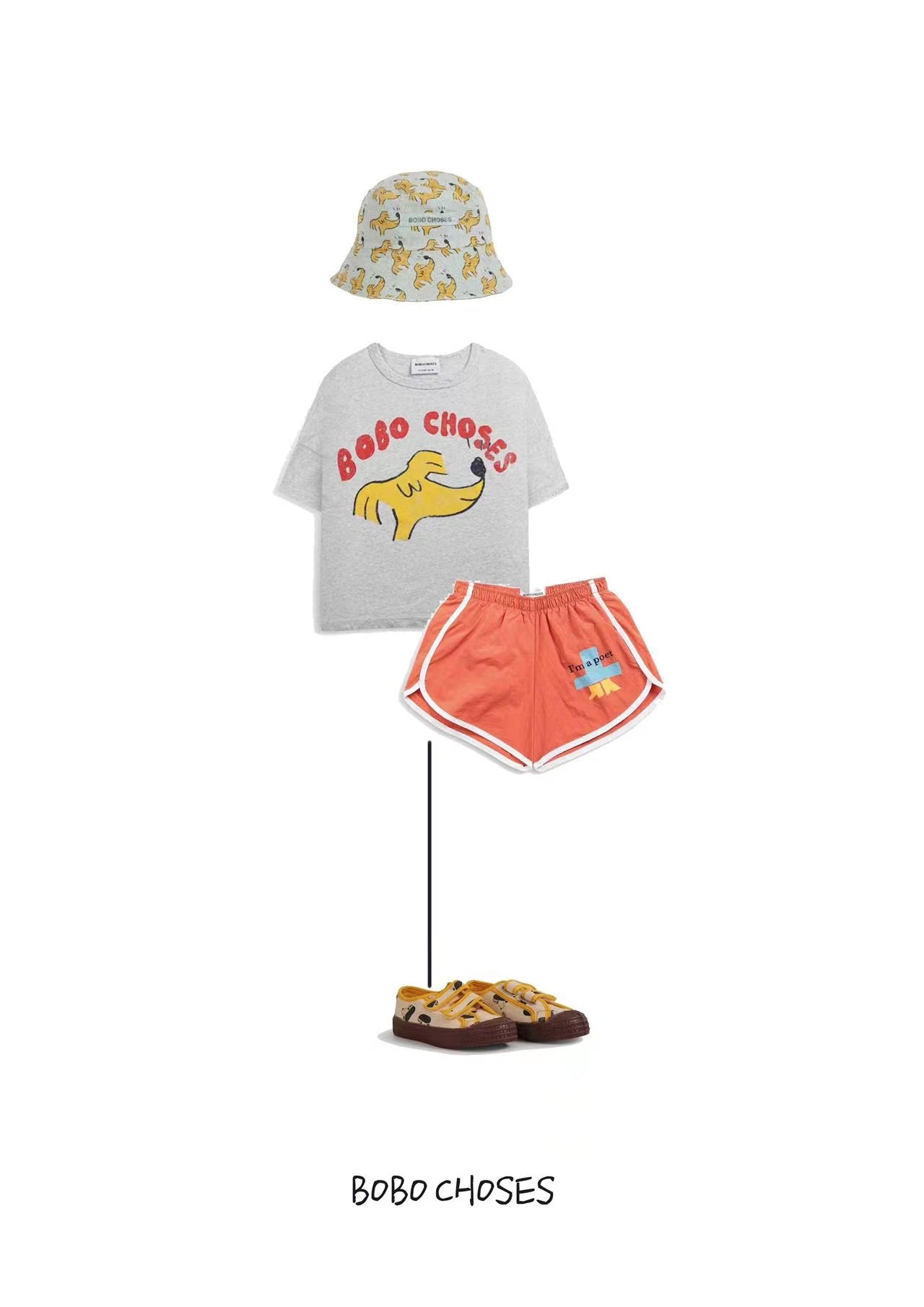 Boys Orange Swim Shorts