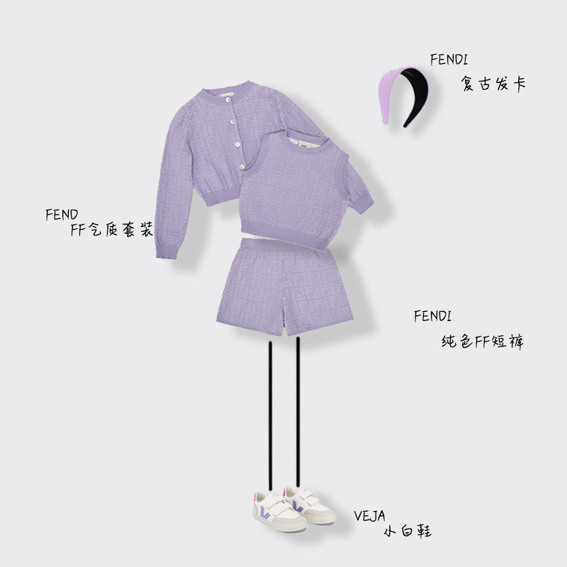 Girls Purple Hair Accessories