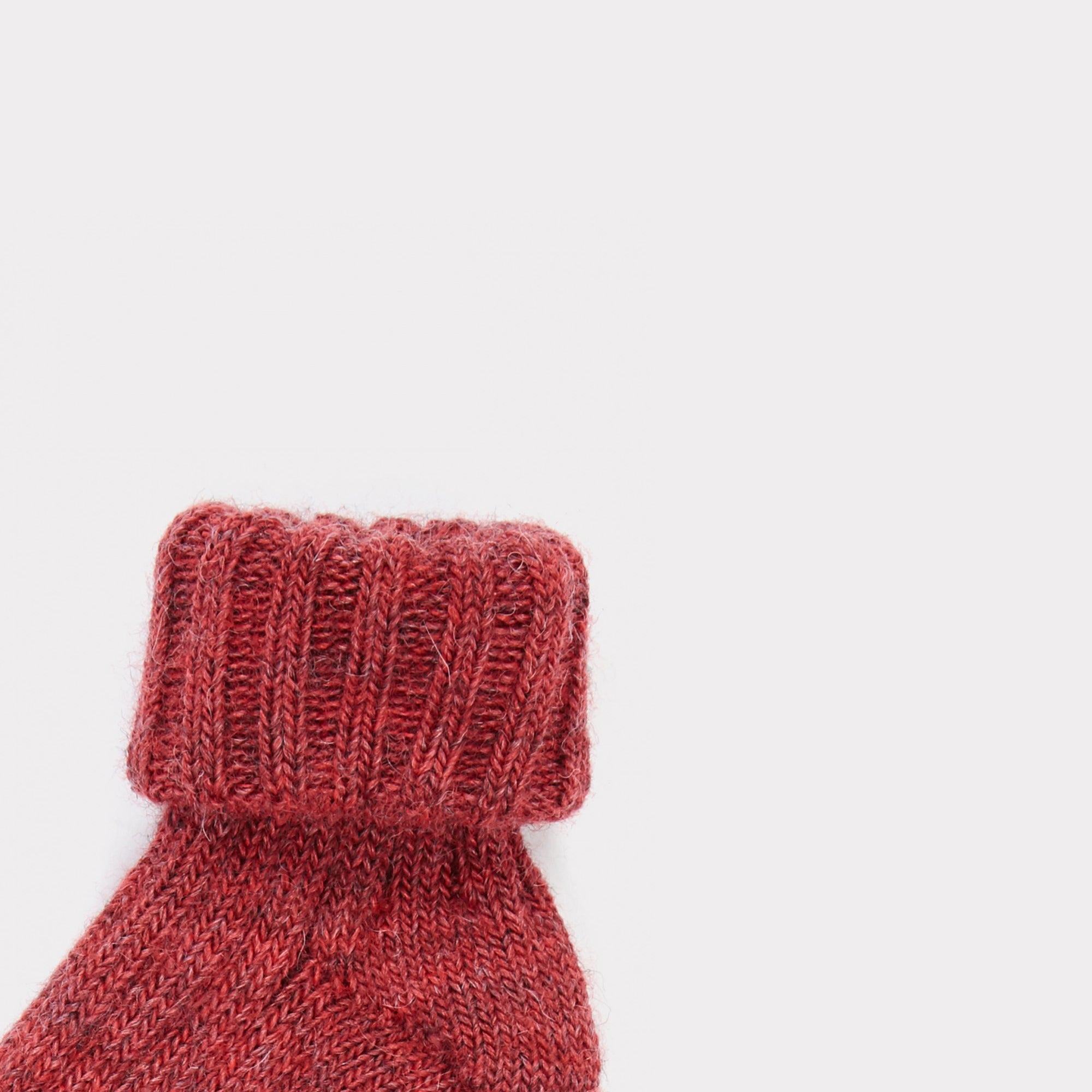 Baby Mahogany Cotton Socks
