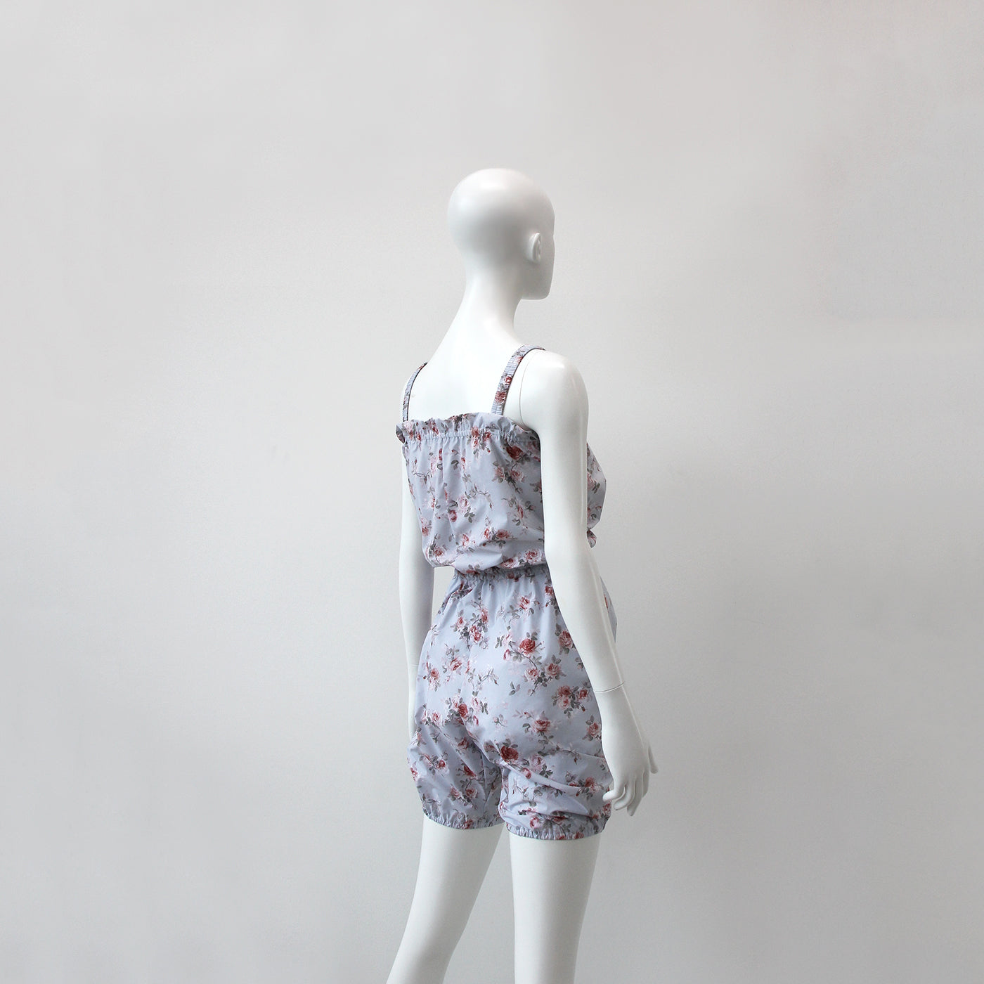 Girls Blue Floral Ballet Trousers