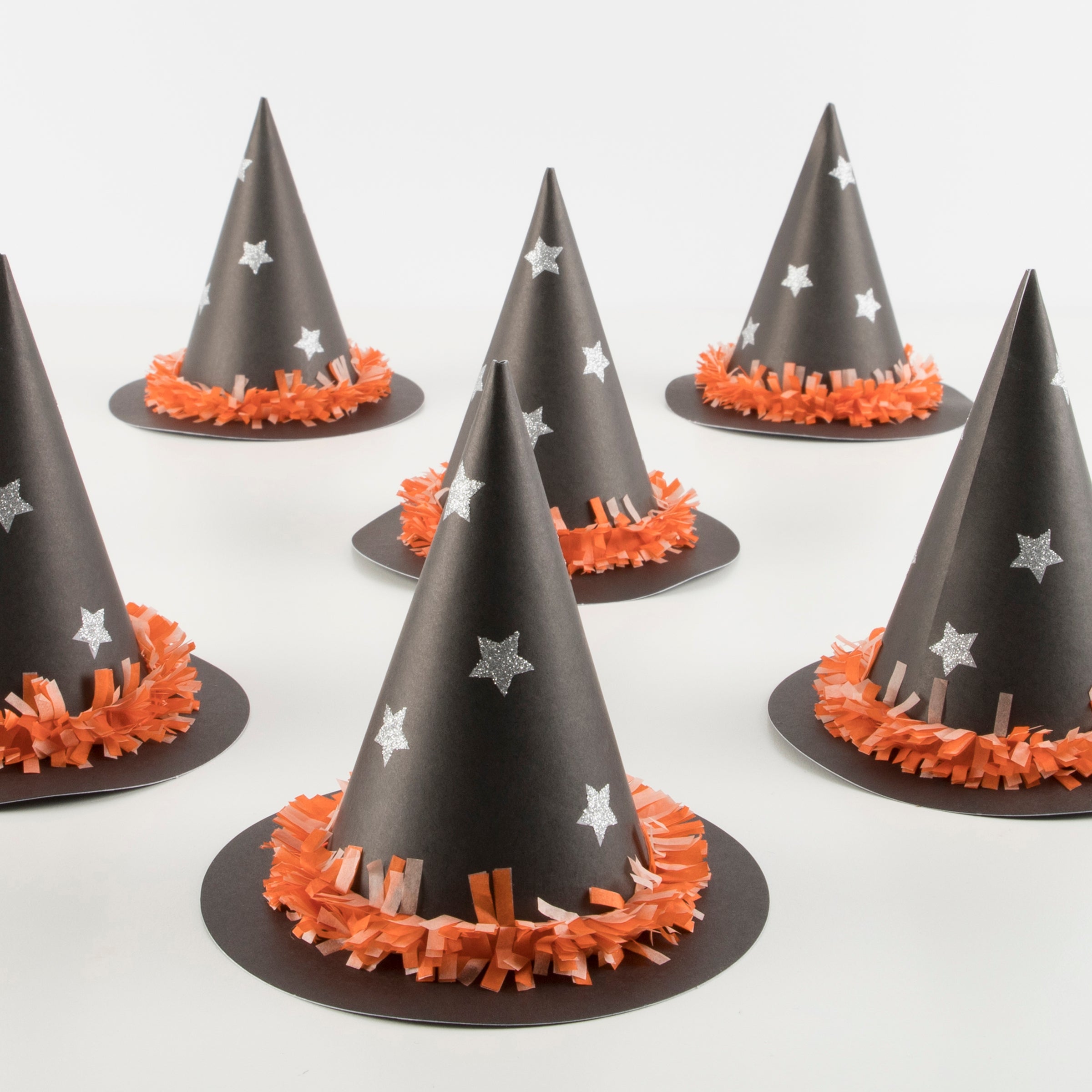 Festooning Witch Party Hats (6 Pack)