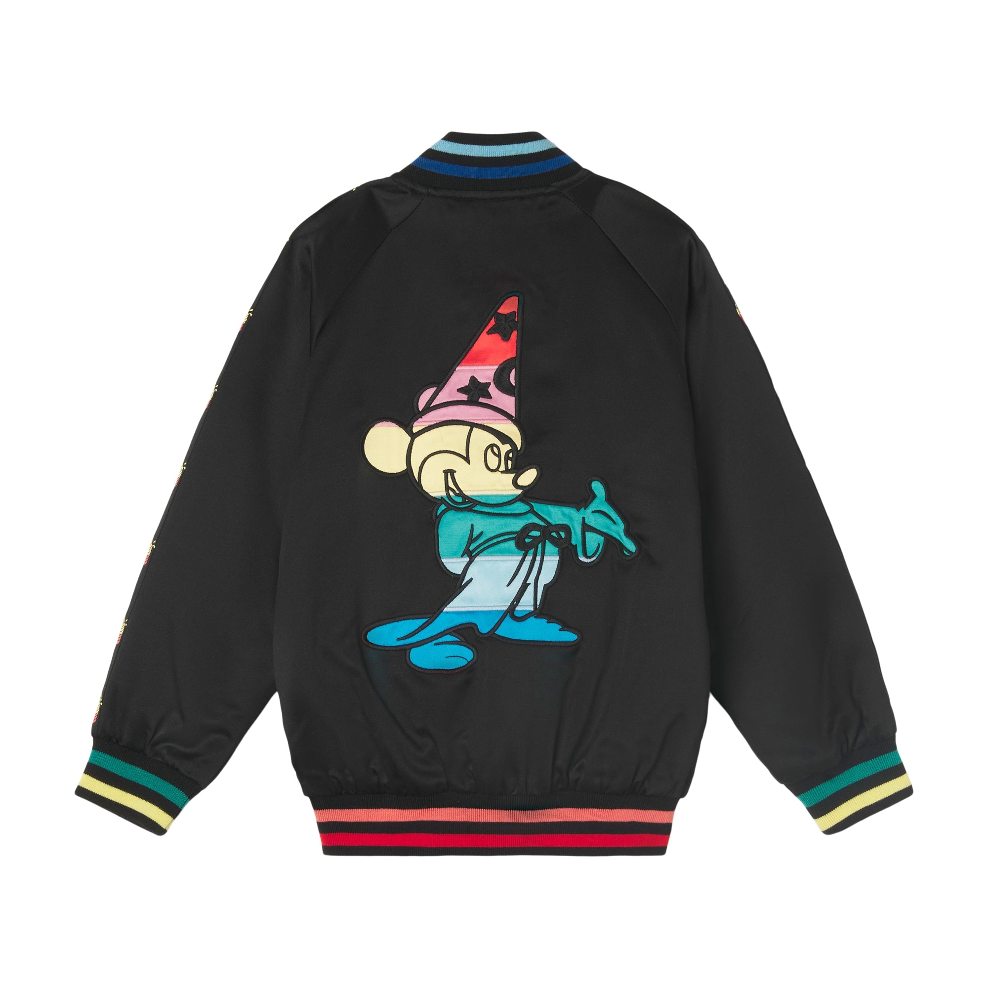 Boys Black Printed Jacket