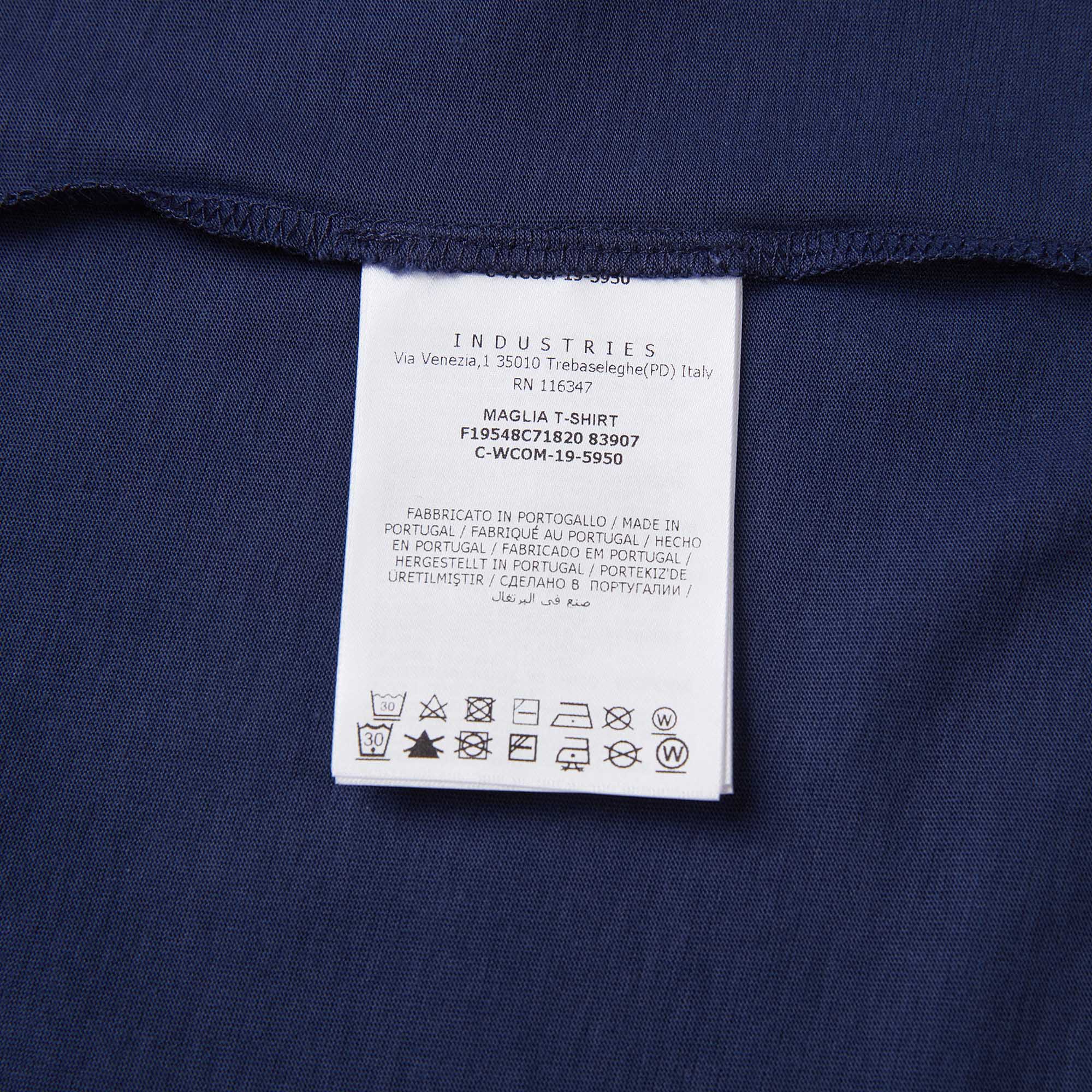 Boys Blue Cotton T-shirt