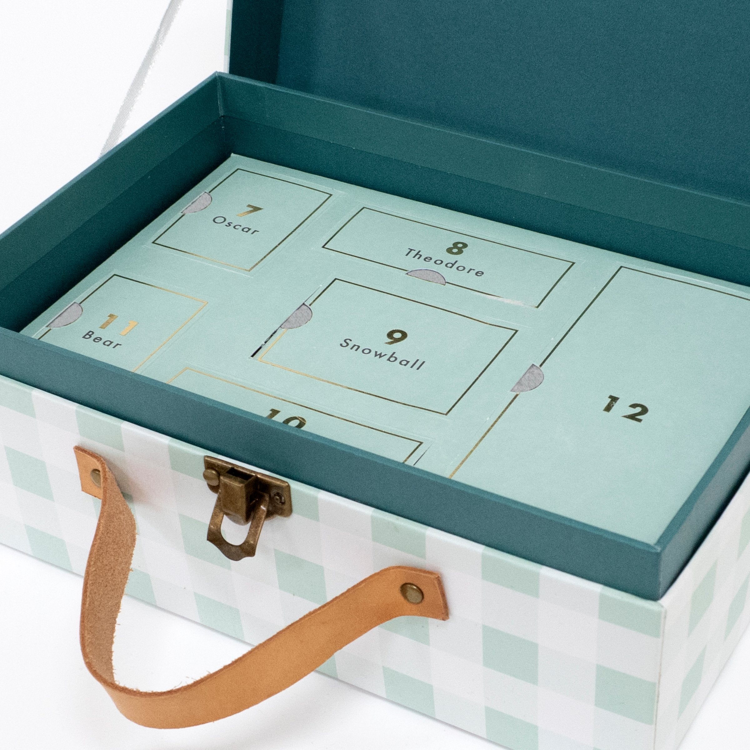 Valise Calendrier de l'Avent pour chats