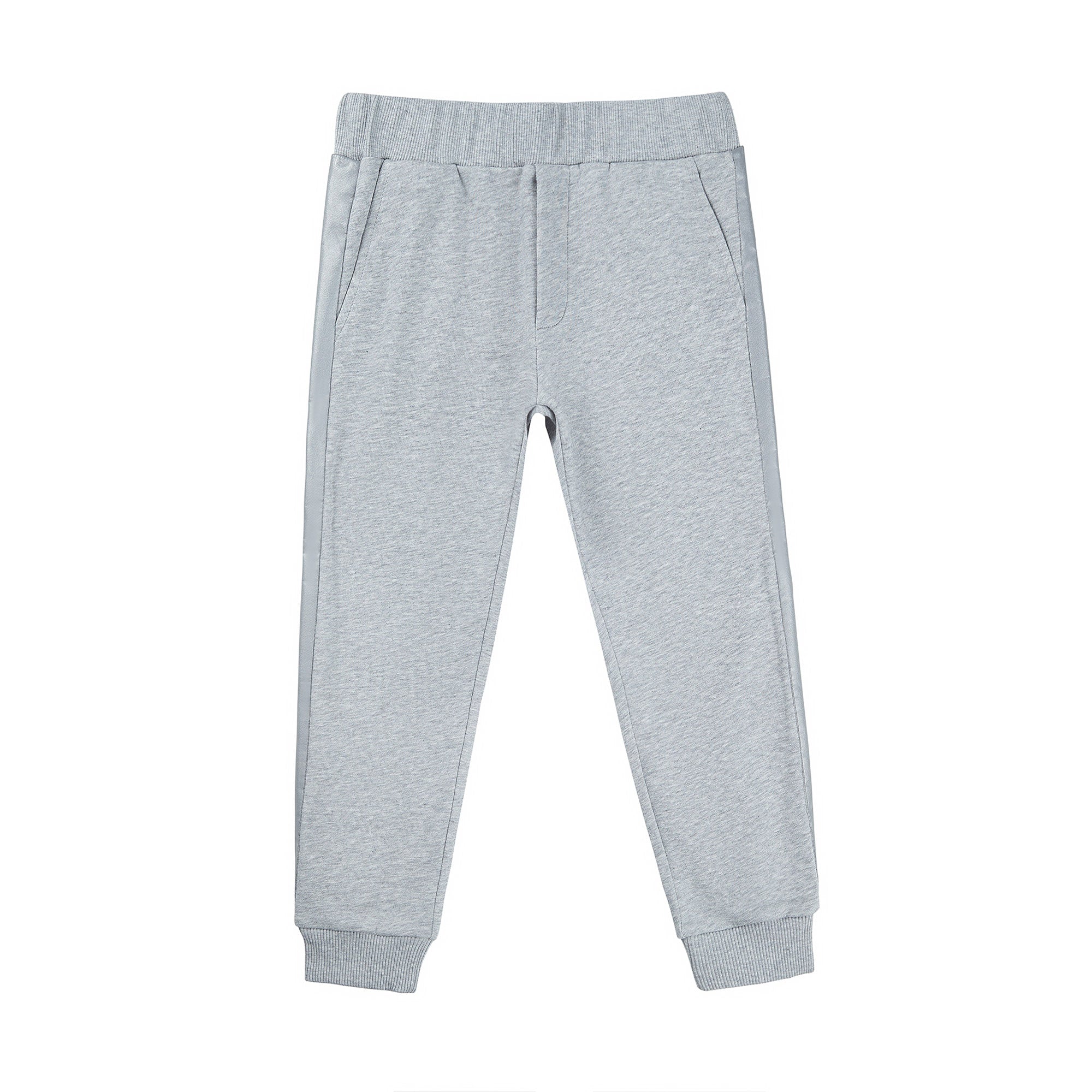 Boys Grey Cotton Set
