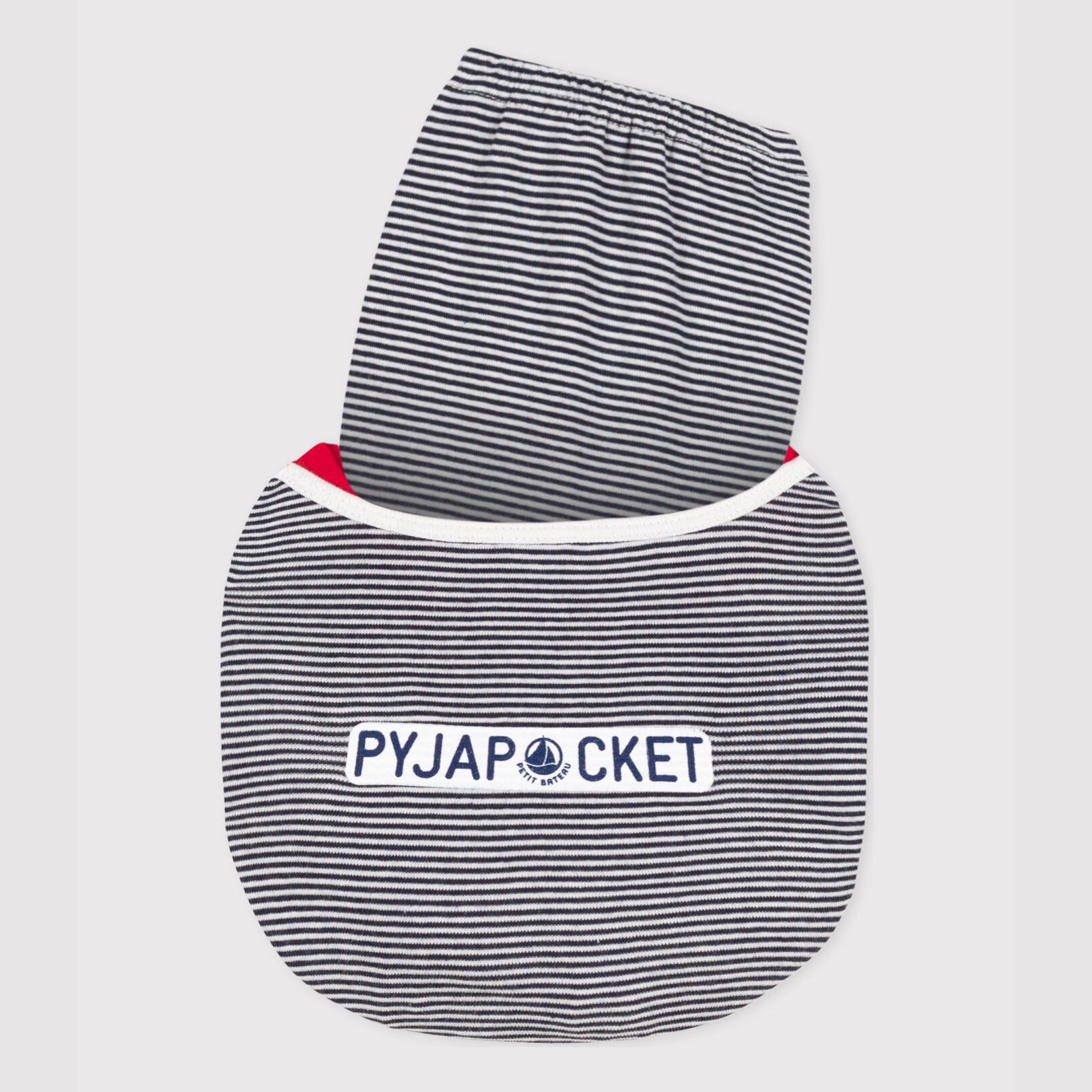 Boys Black Stripes Cotton Nightwear Set