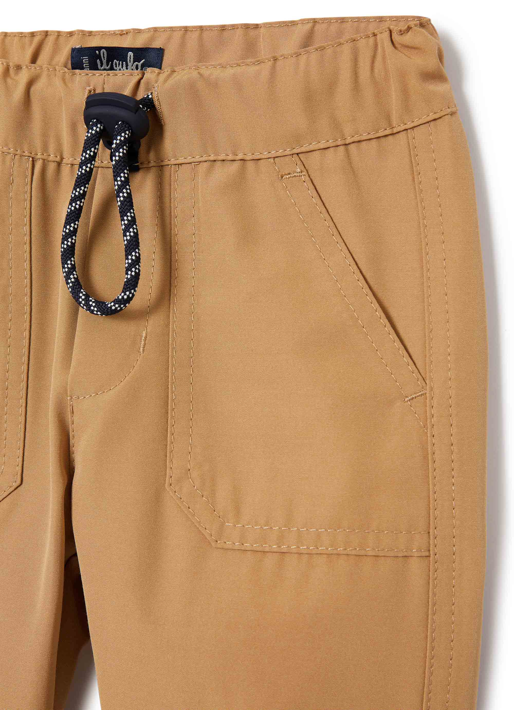 Boys Caramel Trousers