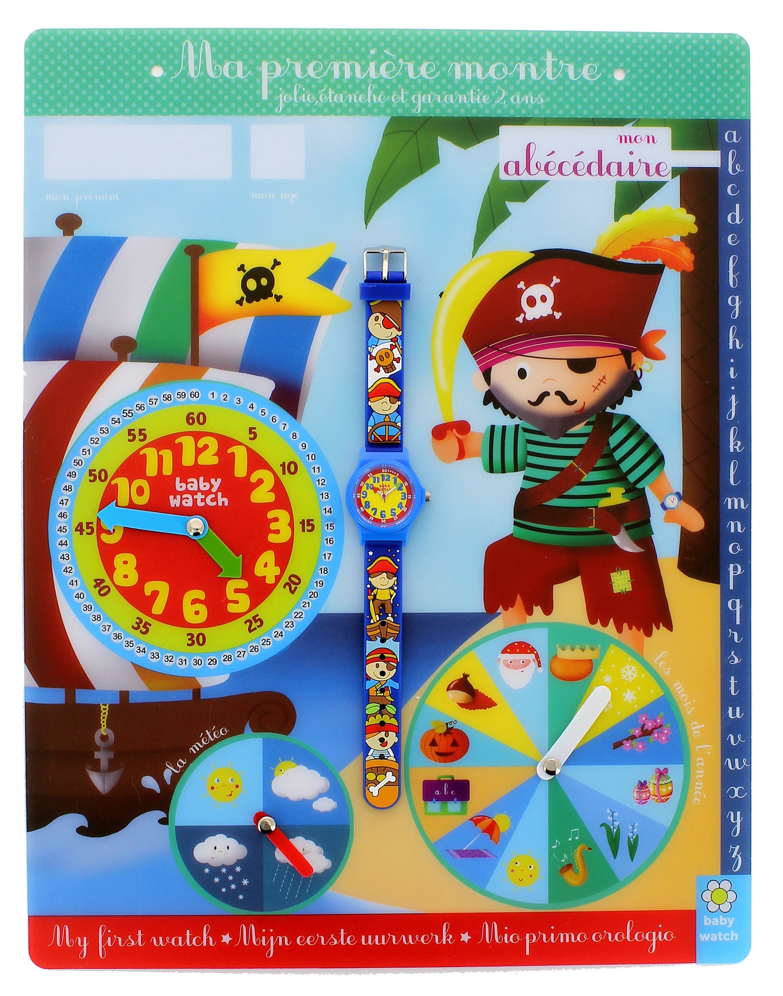 Boys Blue Pirate Watch（3-6Y）