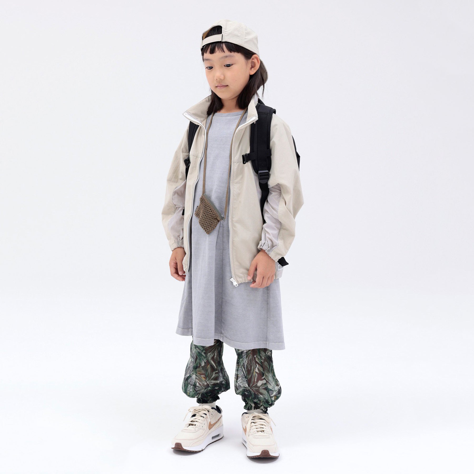 Boys & Girls Beige UV Cap