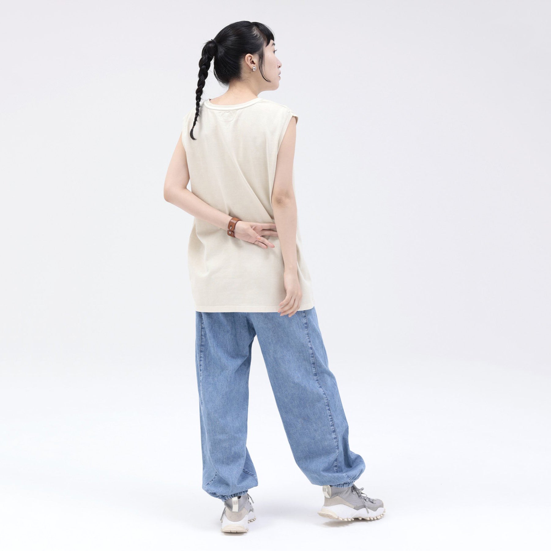 Boys & Girls White Cotton Vest