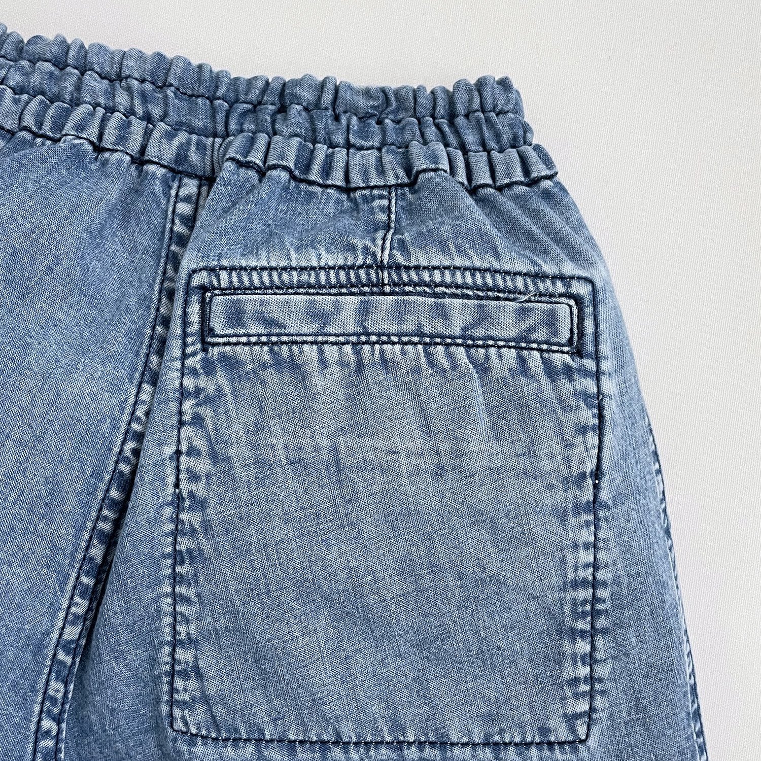 Boys & Girls Blue Denim Shorts
