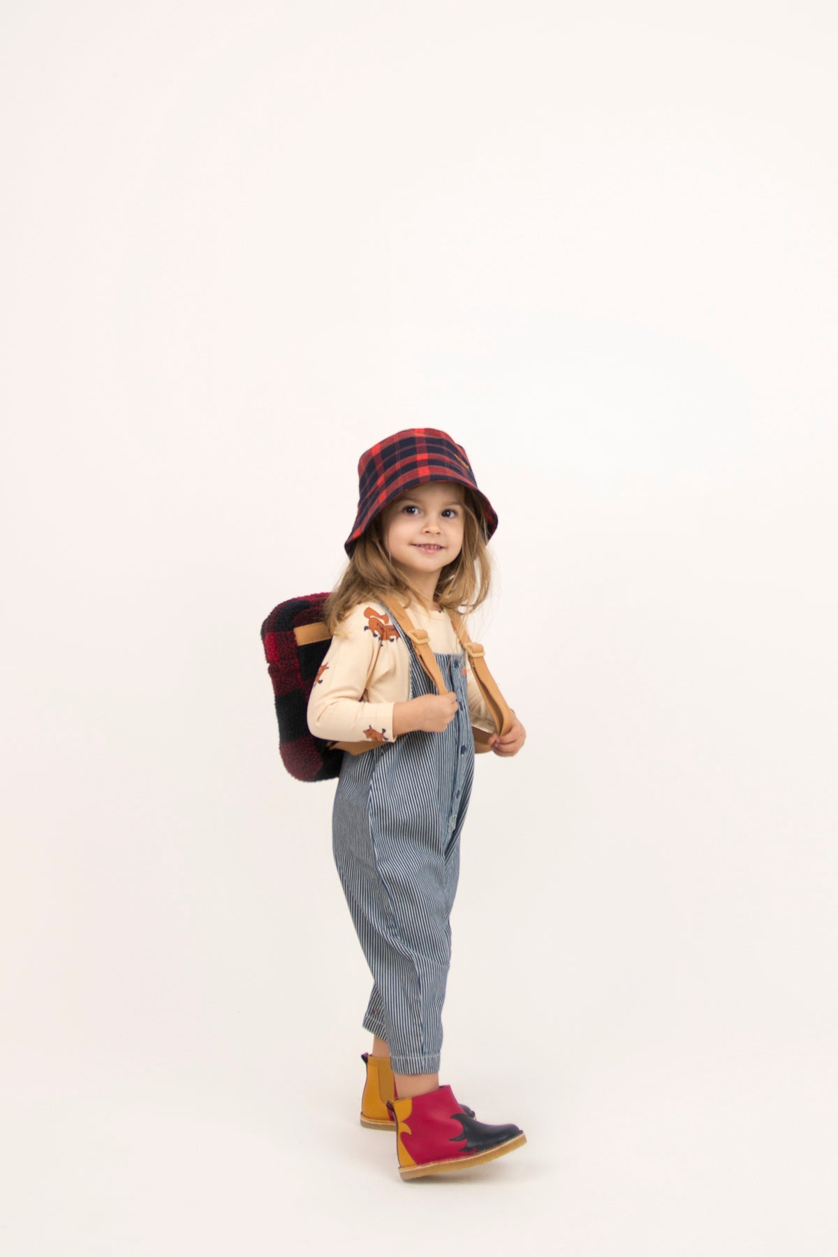 Baby Boys & Girls Stripe Denim Cotton One Piece Romper