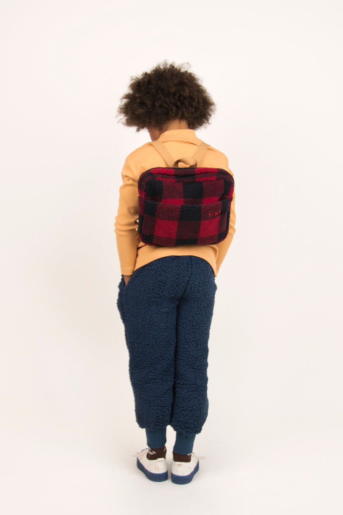 Boys & Girls Navy Logo Pima Cotton Sweatpants