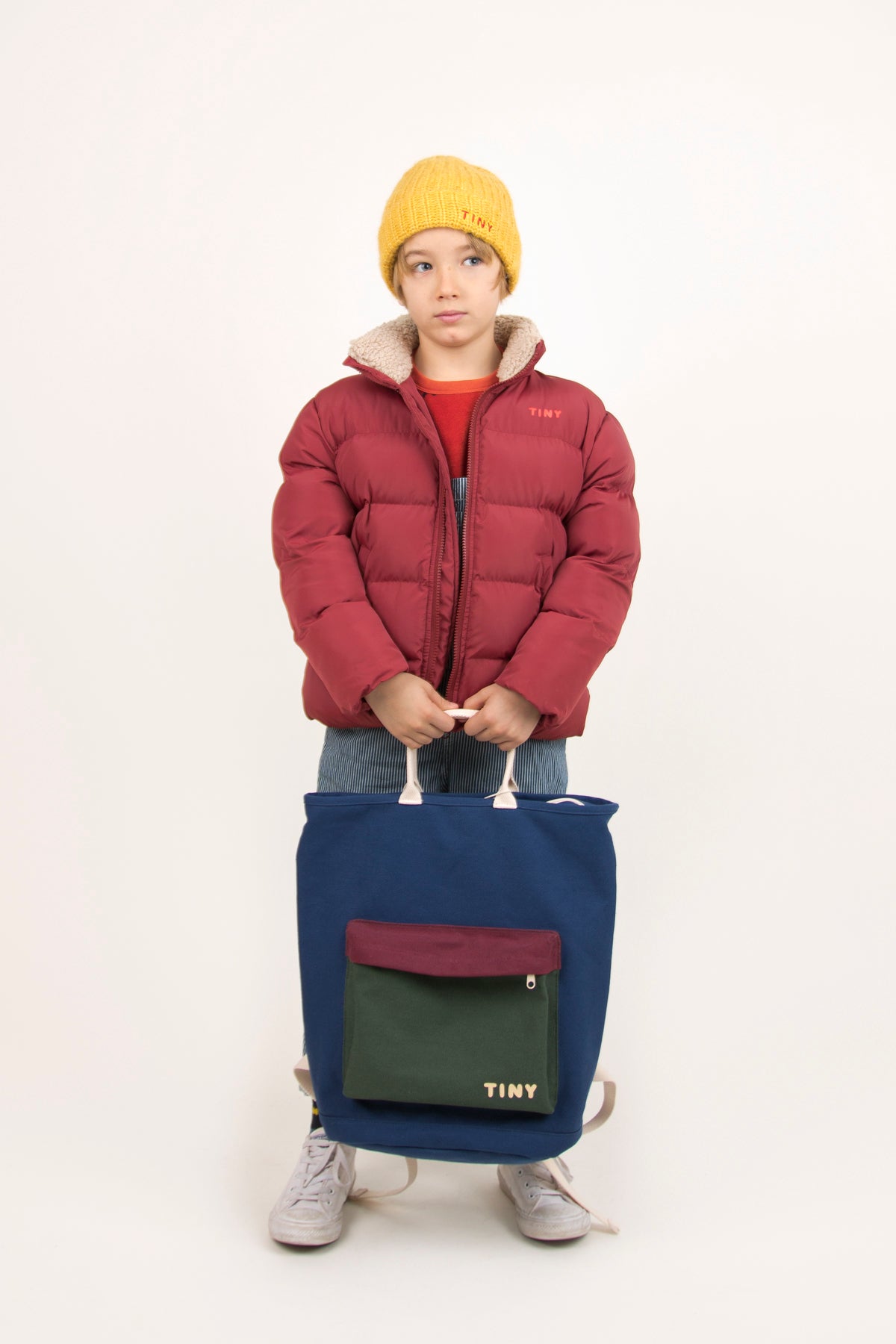 Boys & Girls Yellow Logo Beanie