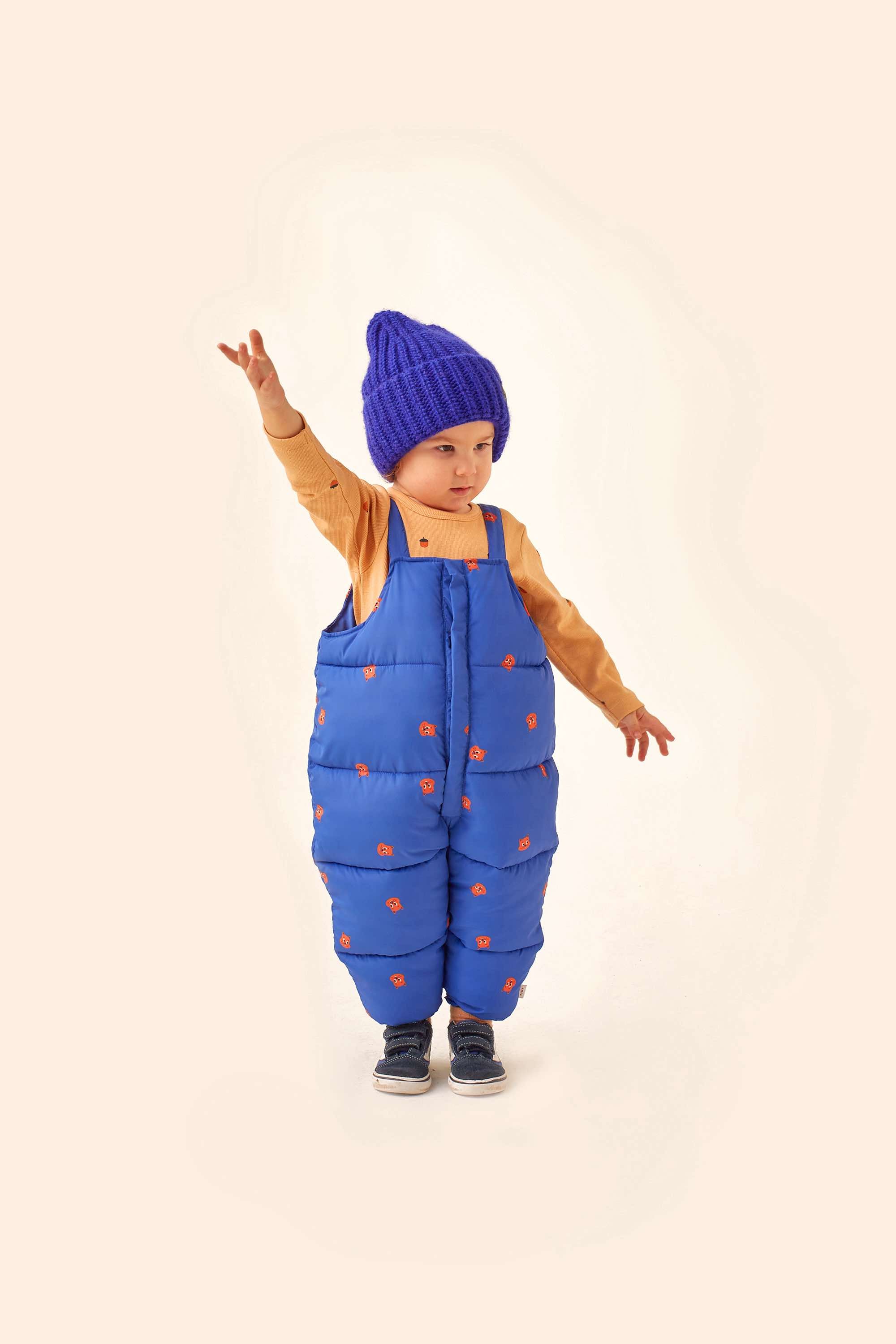 Baby Boys & Girls Beige Cotton Babysuit