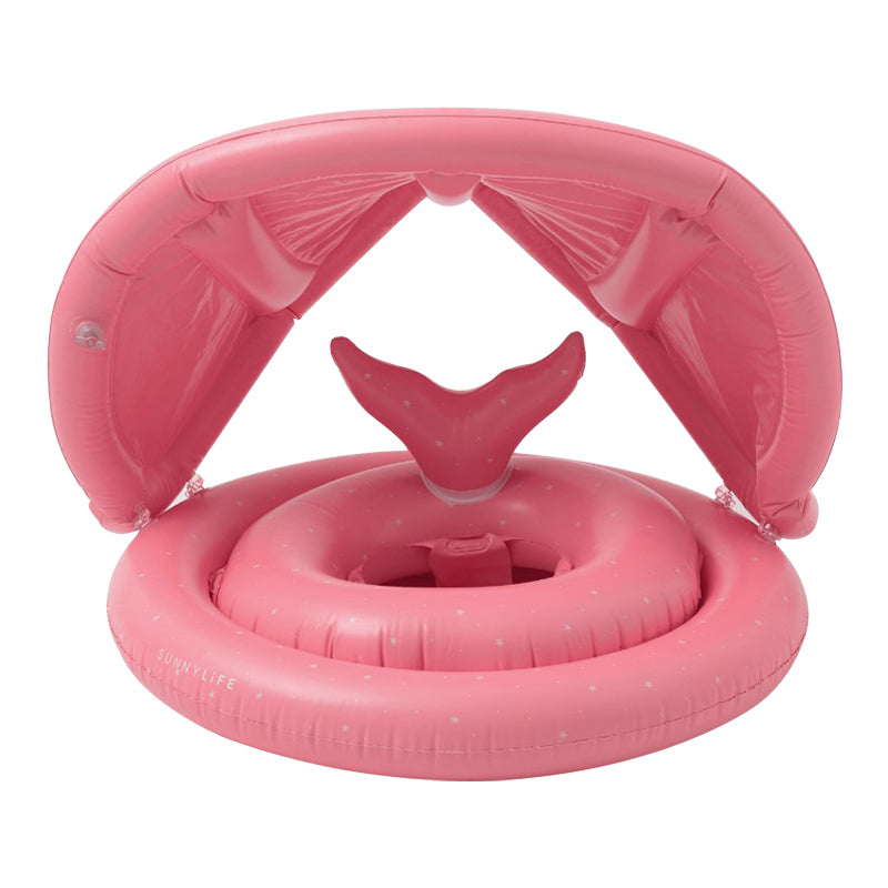 Baby Boys & Girls Pink Mermaid Swimming Ring