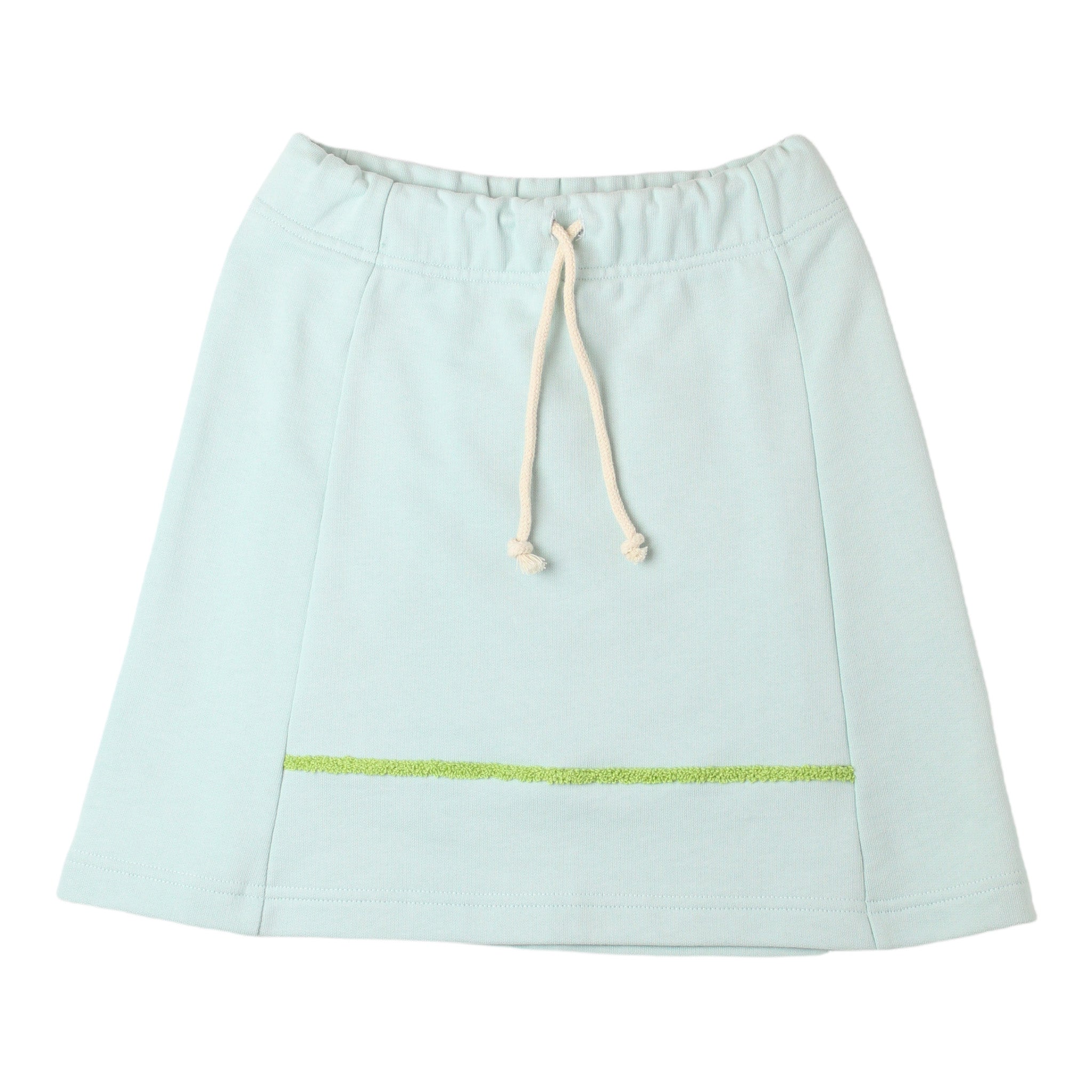 Girls Mint Cotton Skirt