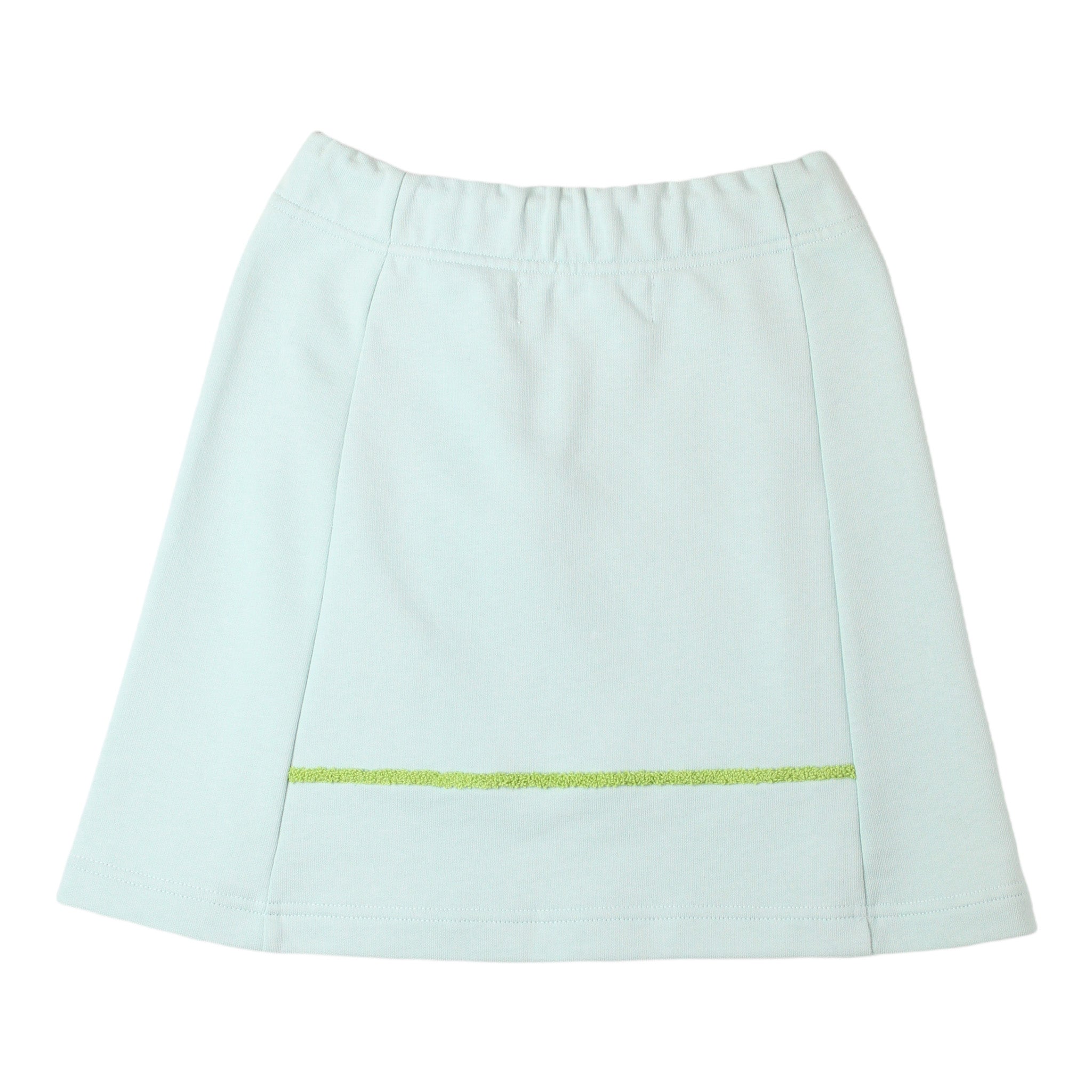 Girls Mint Cotton Skirt