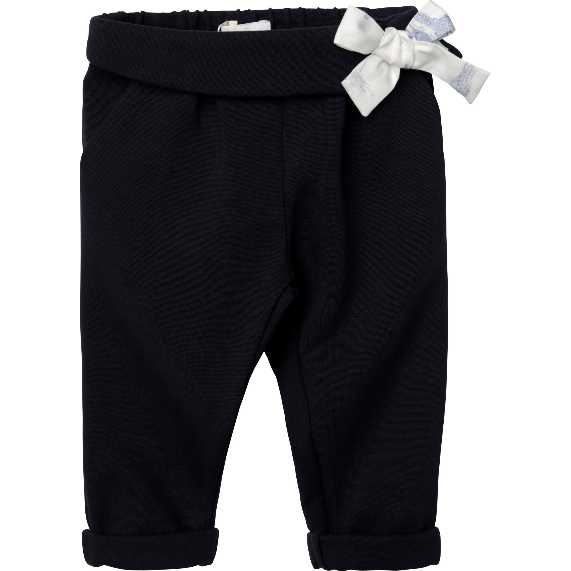 Pantalon bleu pour bébés filles