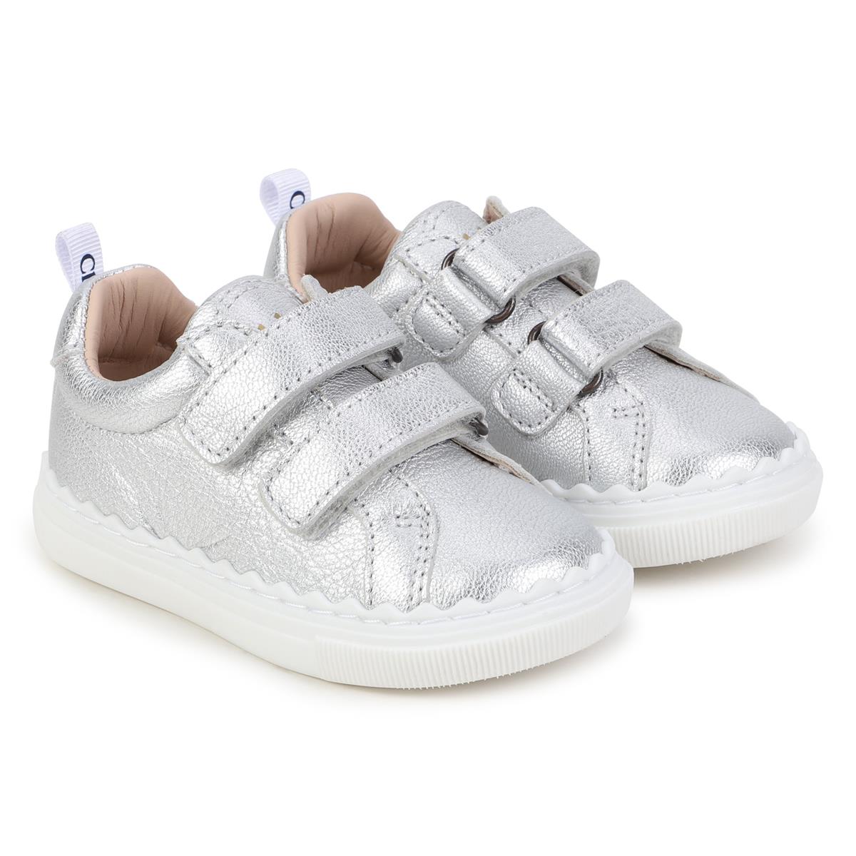 Baby Girls Silver Shoes