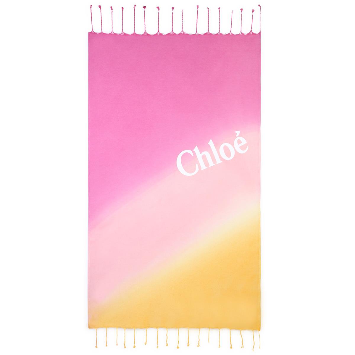 Girls Pink Logo Beach Towel(150cm x 82.5cm）