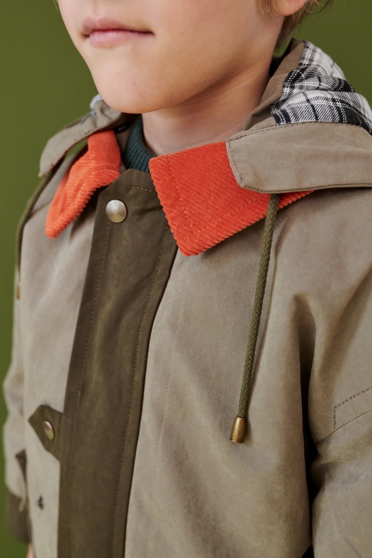 Boys & Girls Beige Coat