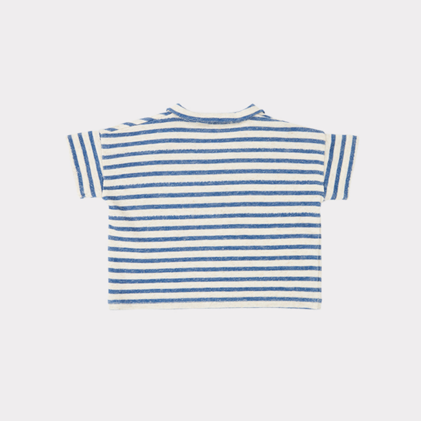 Baby Boys Blue Stripe Cotton Set