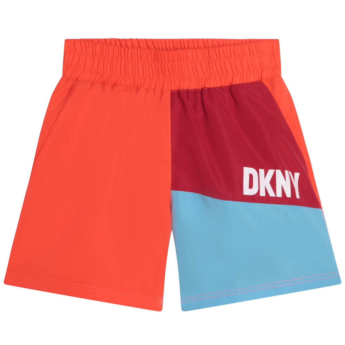 Boys Orange Swim Shorts