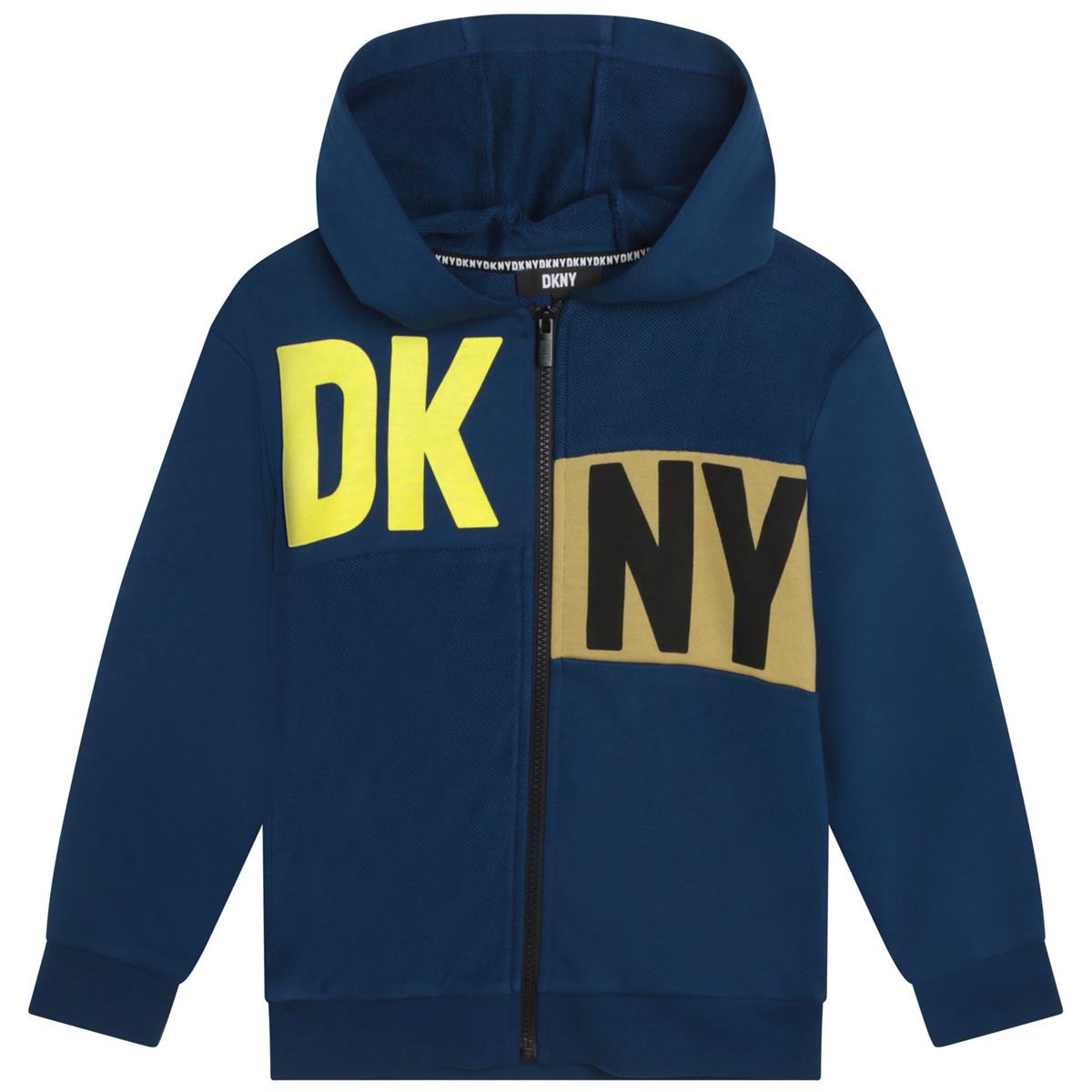 Boys & Girls Blue Zip-Up Top