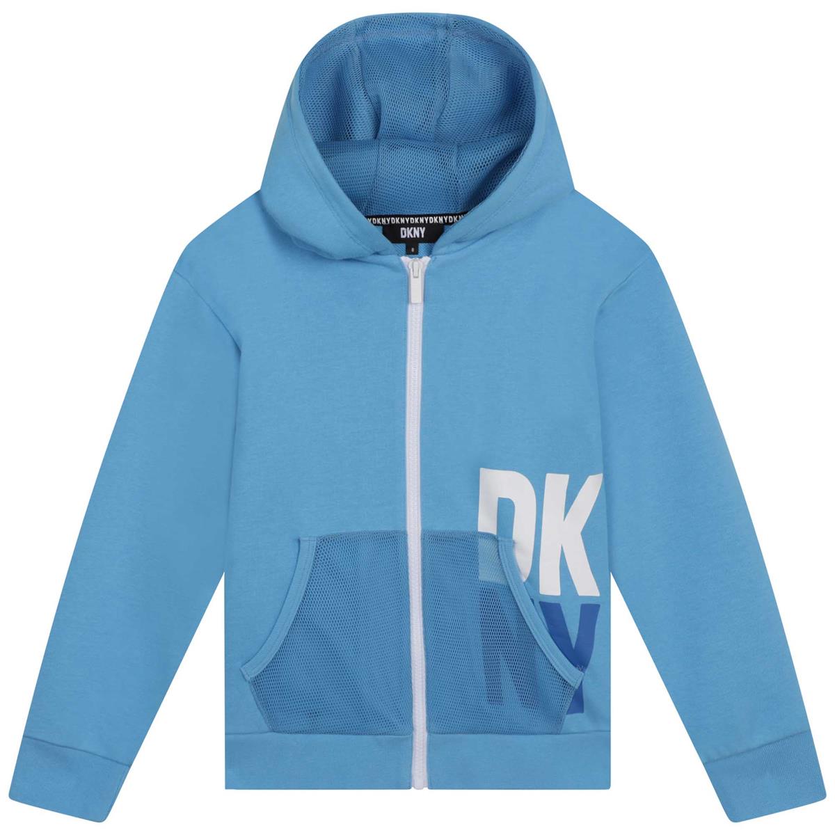 Boys & Girls Blue Zip-Up Top