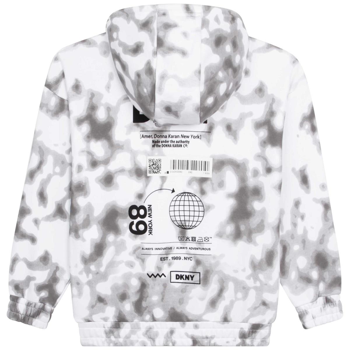 Boys & Girls White Zip-Up Top