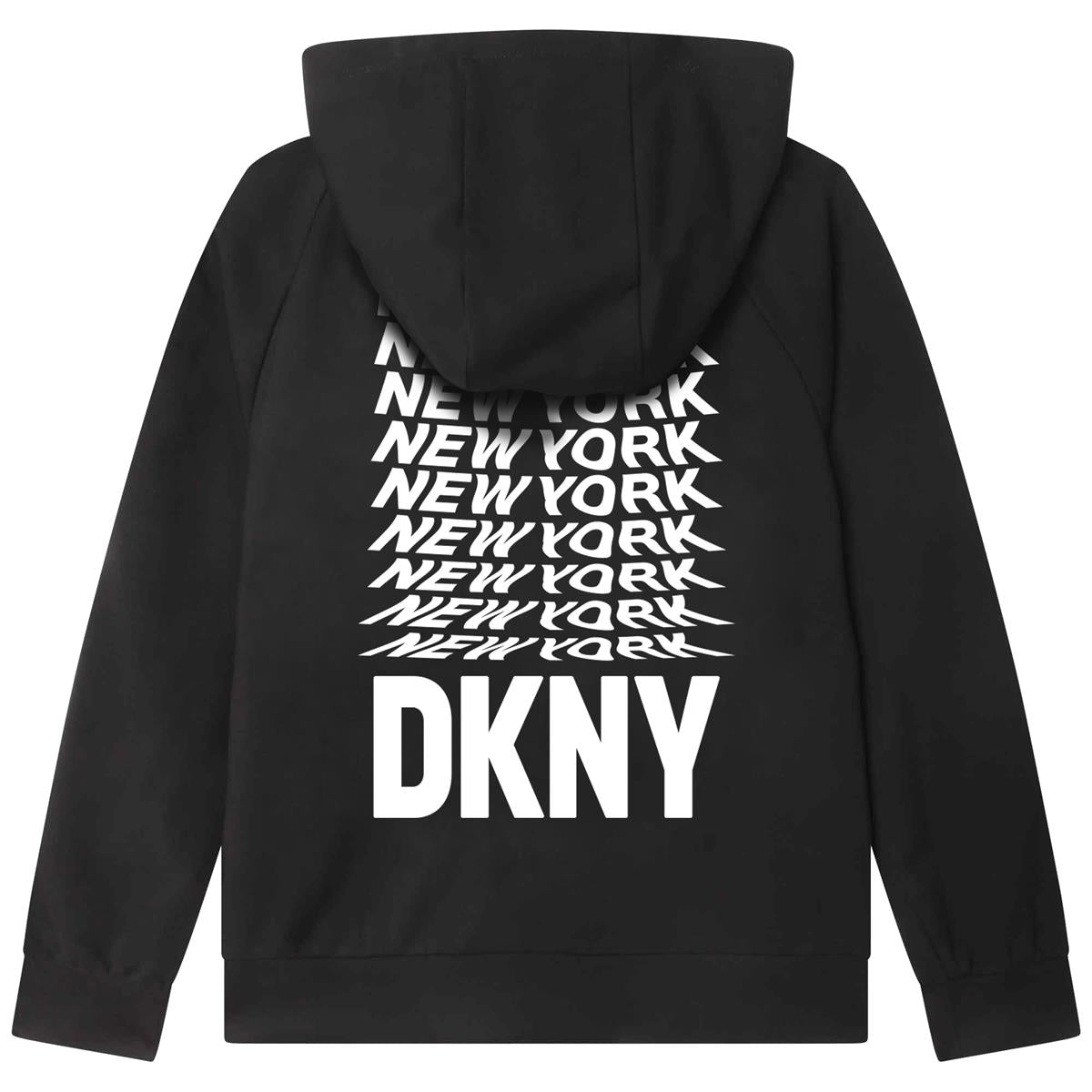 Boys & Girls Black Zip-Up Top