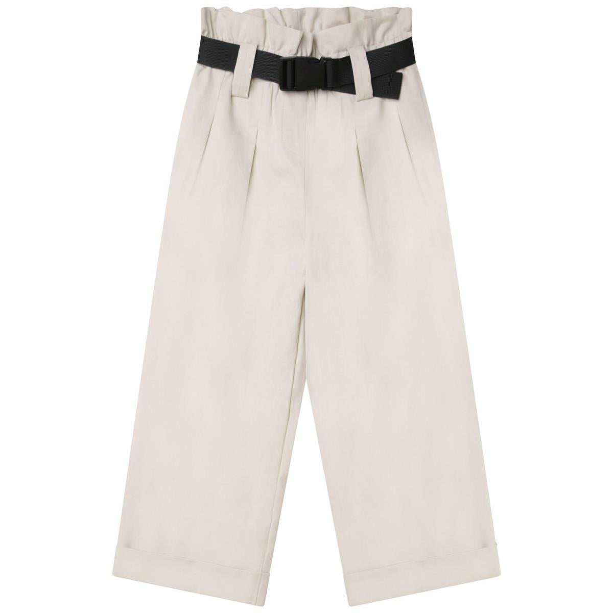 Boys & Girls White Trousers