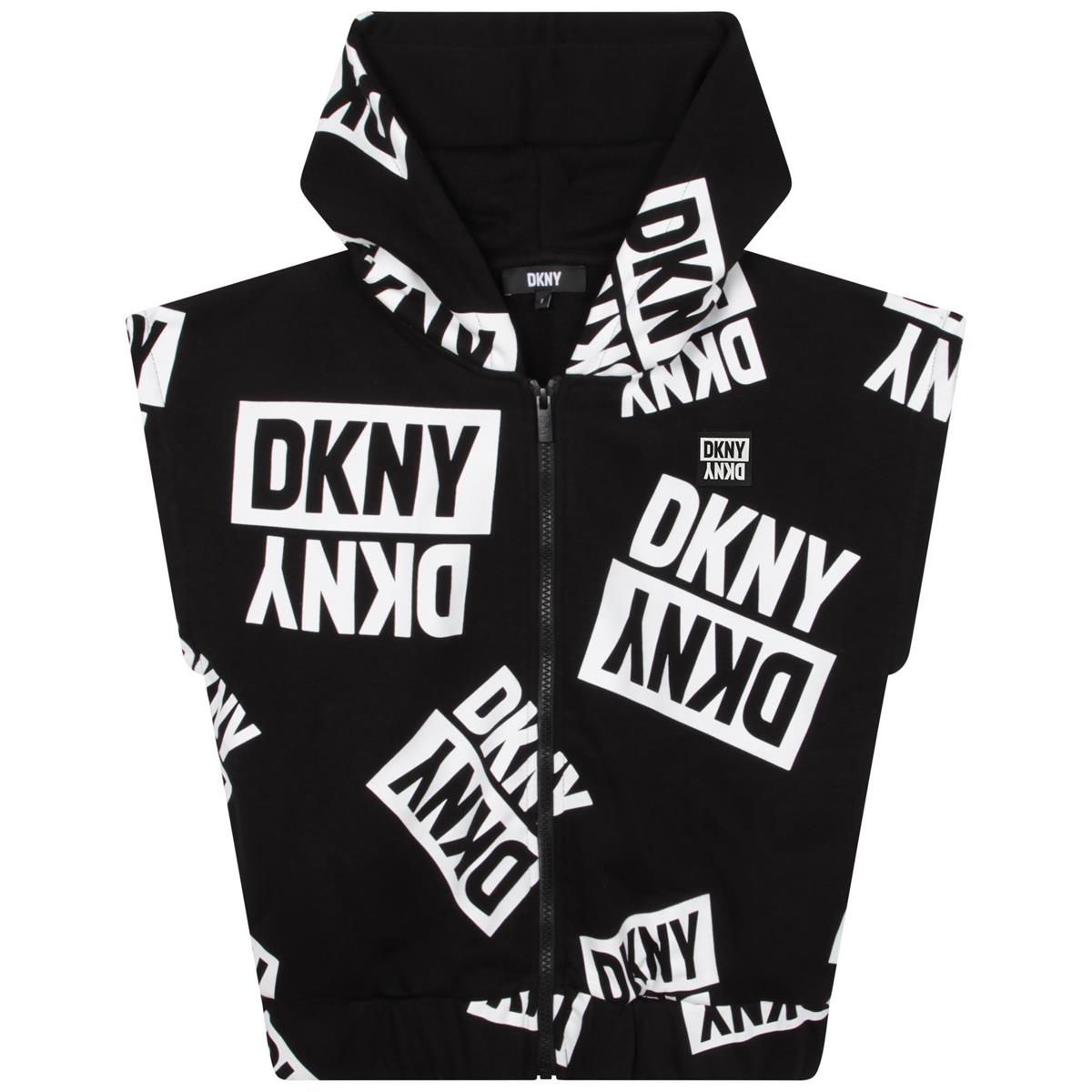 Boys & Girls Black Zip-Up Top
