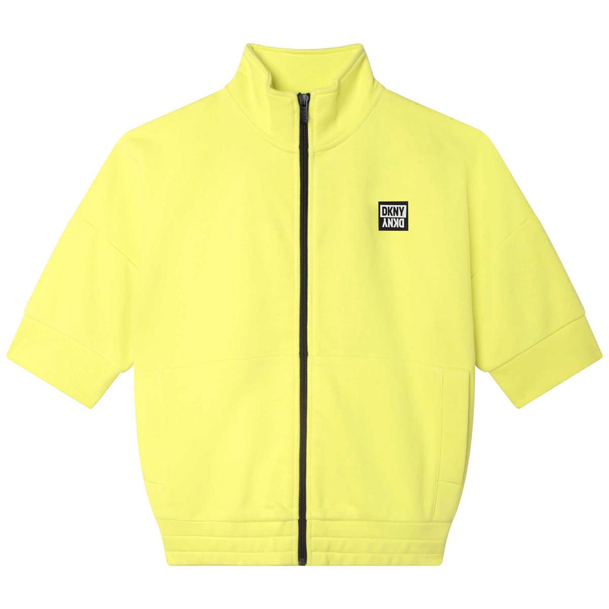 Boys & Girls Yellow Zip-Up Top