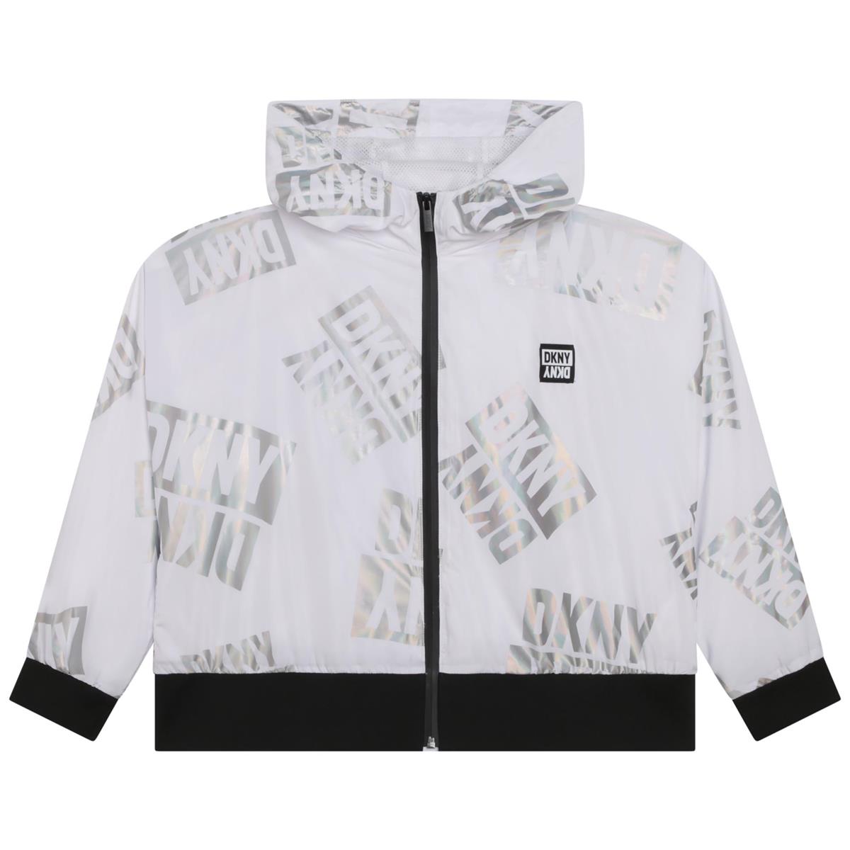 Boys & Girls White Zip-Up Top