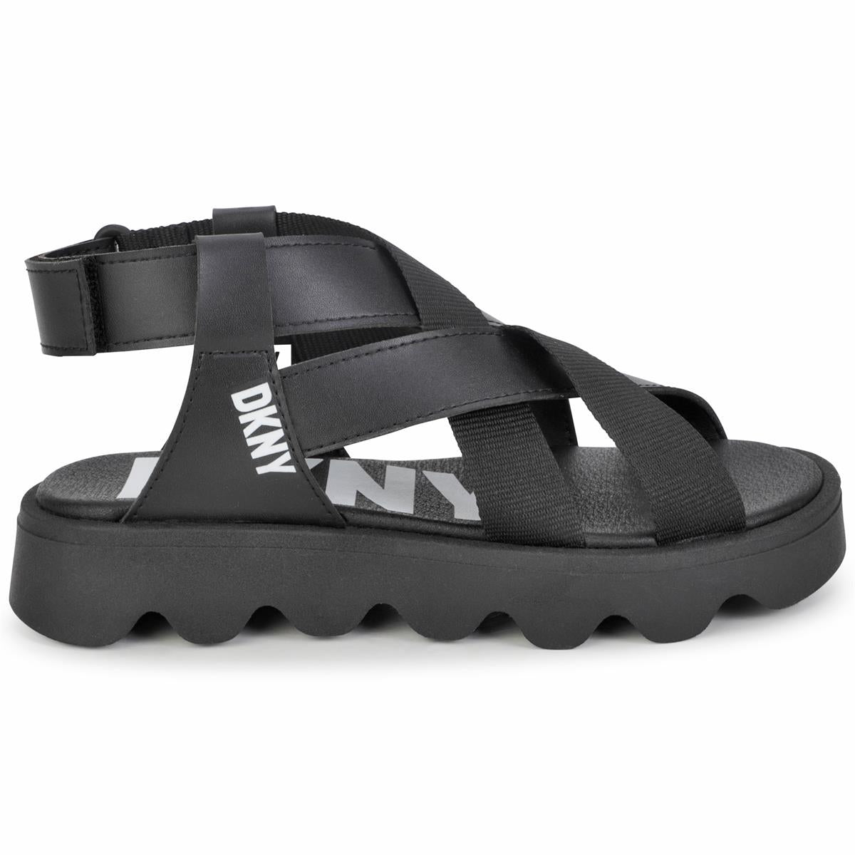 Boys & Girls Black Sandals