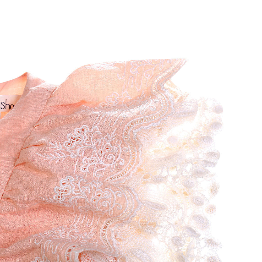 Girls Light Pink "Hermine" Dress