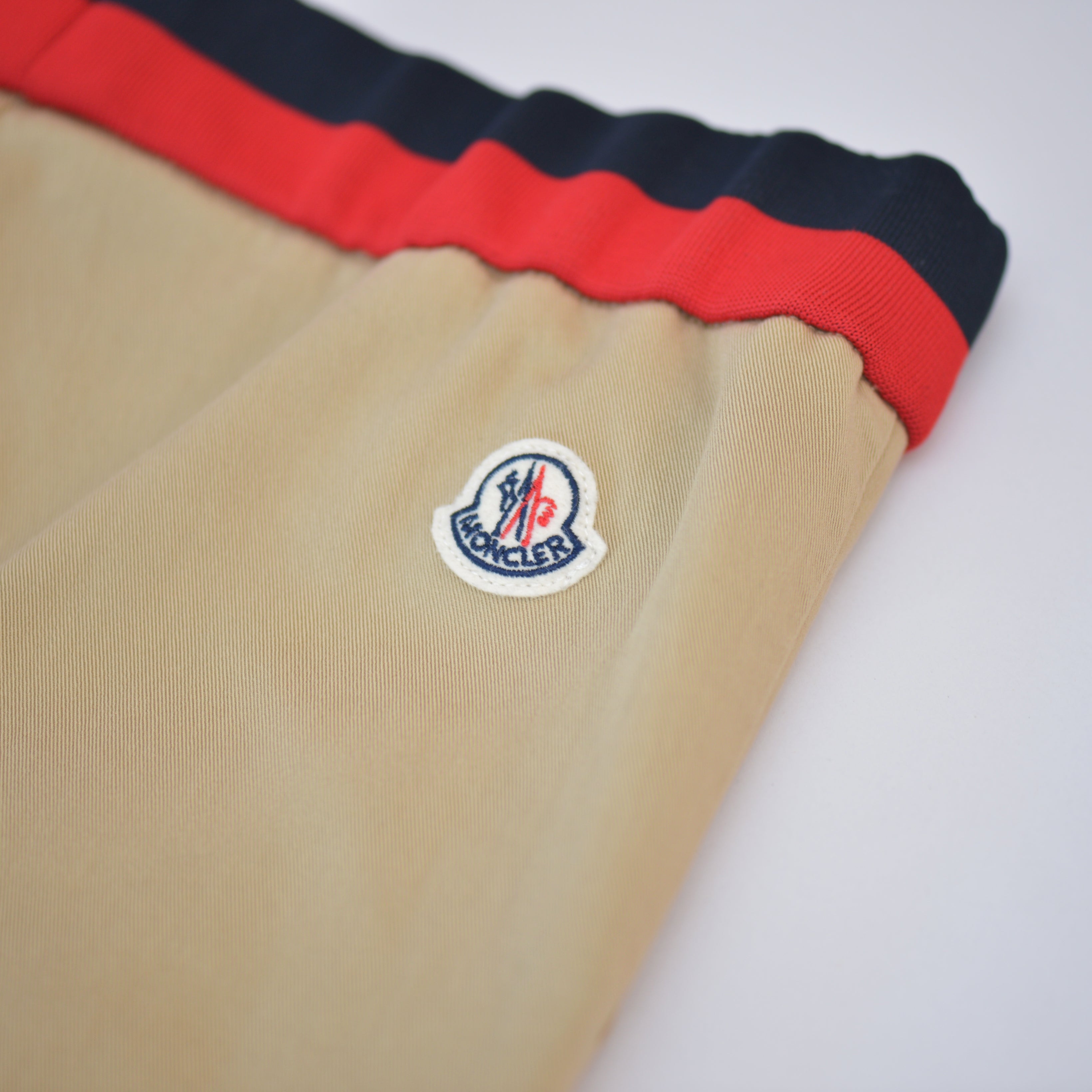 Boys Khaki Logo Shorts