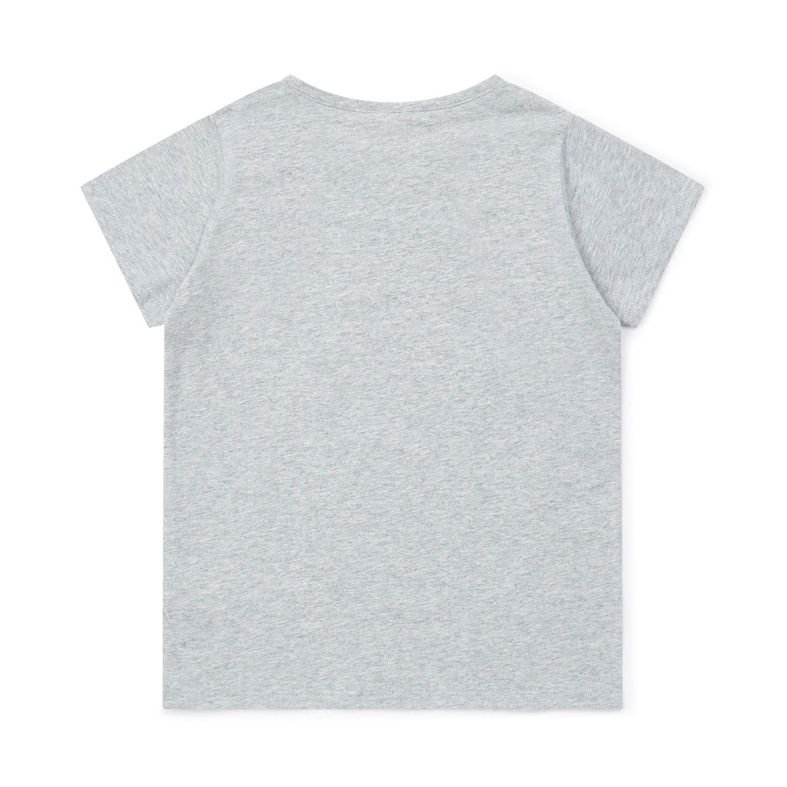 Boys Grey Logo Cotton T-Shirt