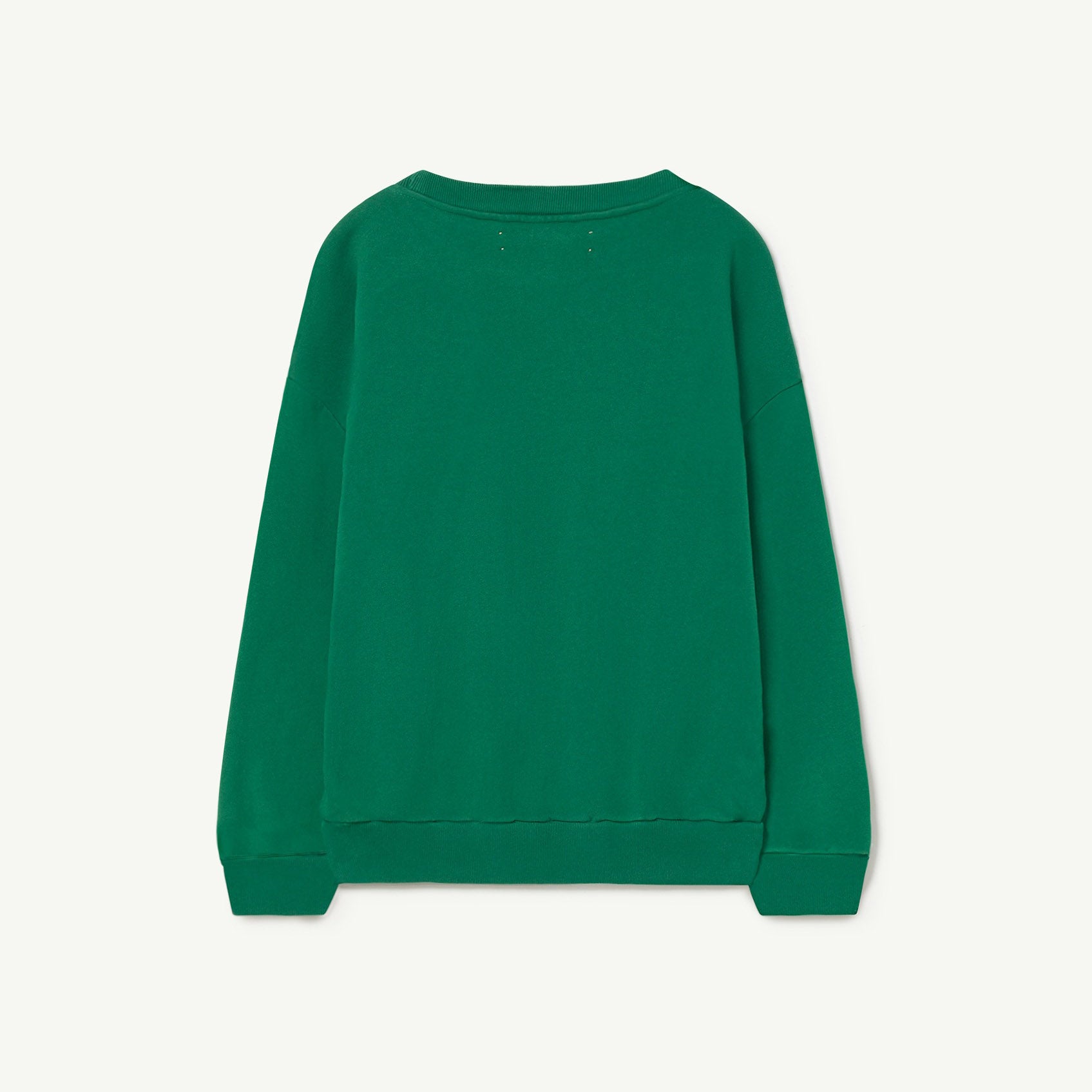 Boys & Girls Green Printed Cotton Sweatshirt