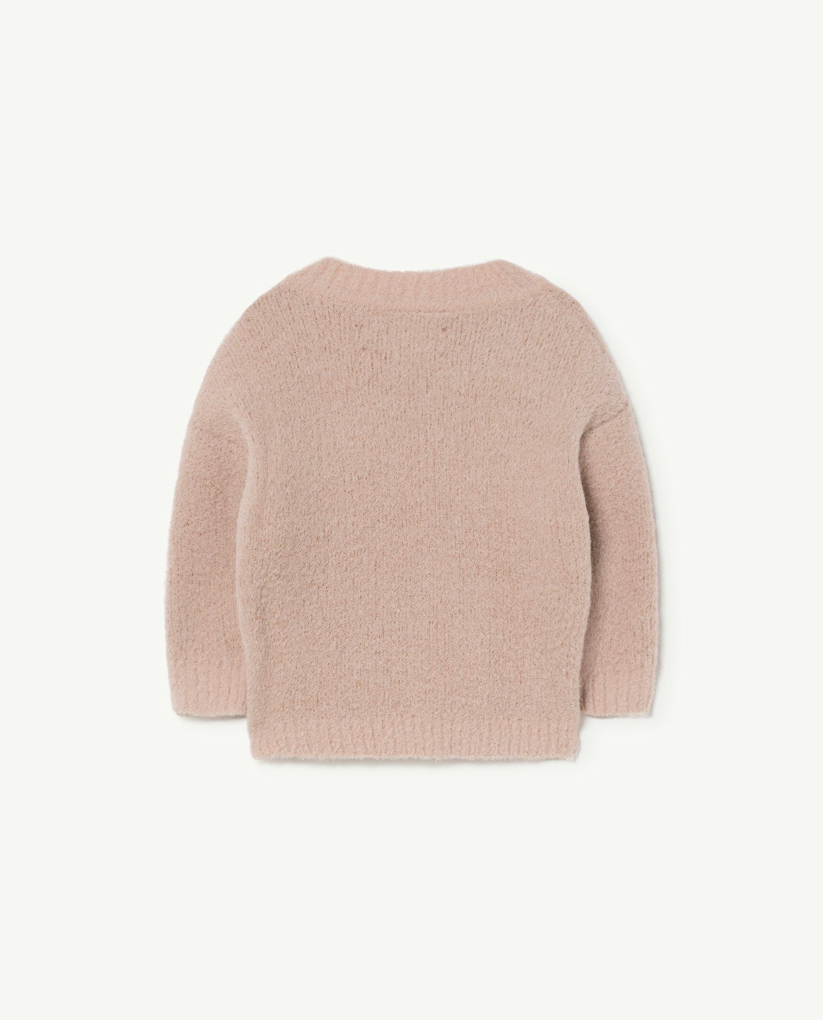 Baby Boys & Girls Beige Logo Sweater