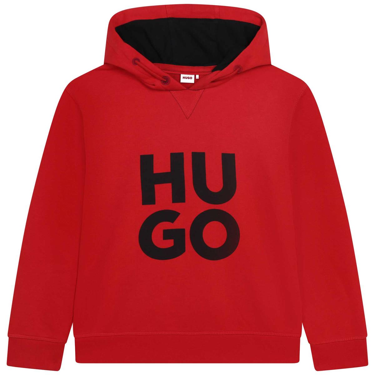 Boys Red Logo Sweatshirt