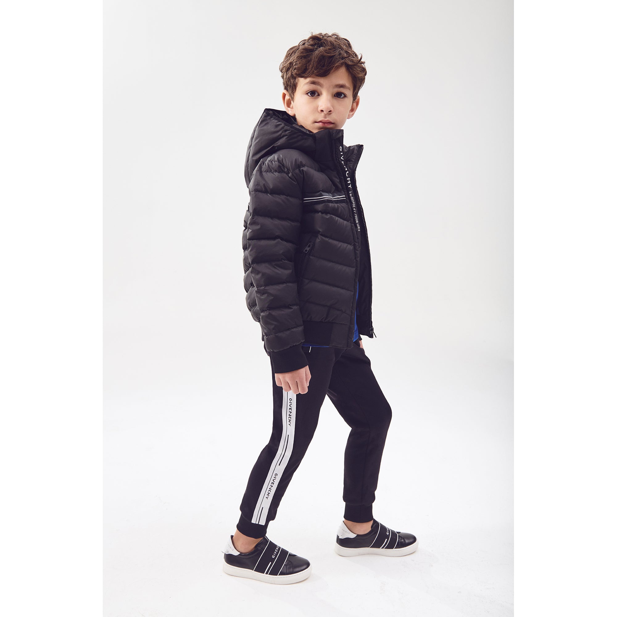 Boys Black Sweatpants