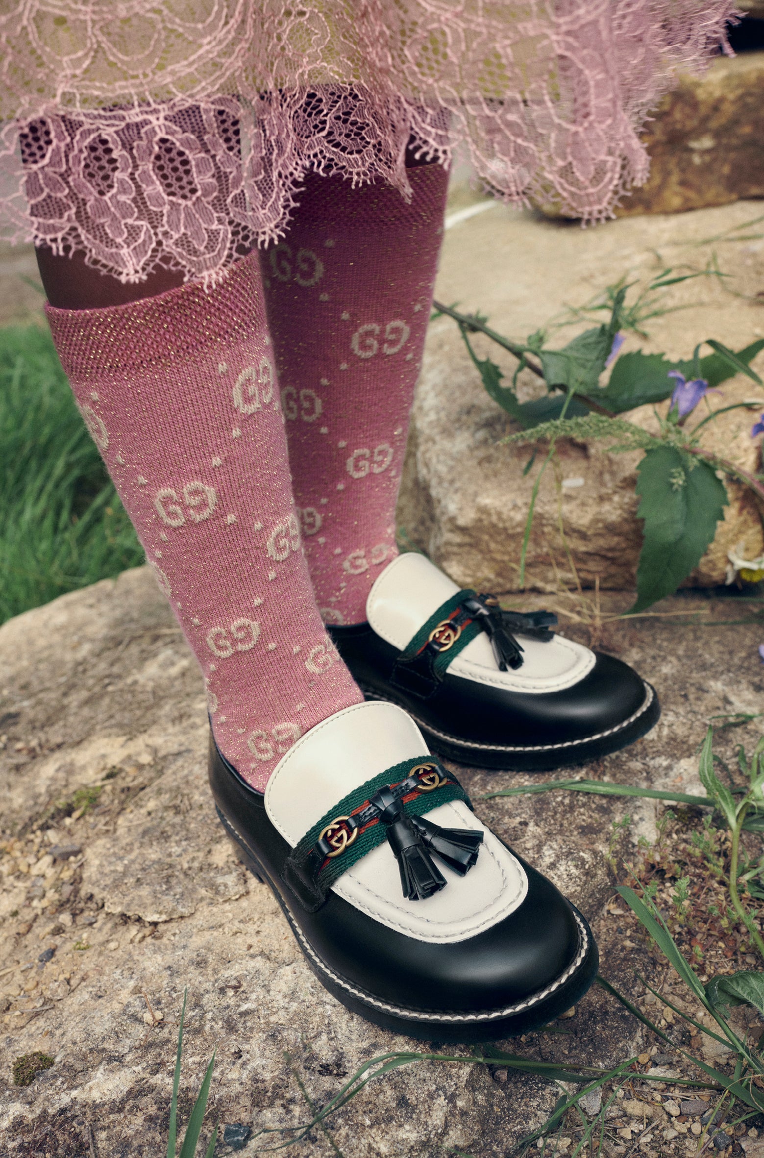 Boys & Girls Black Shoes