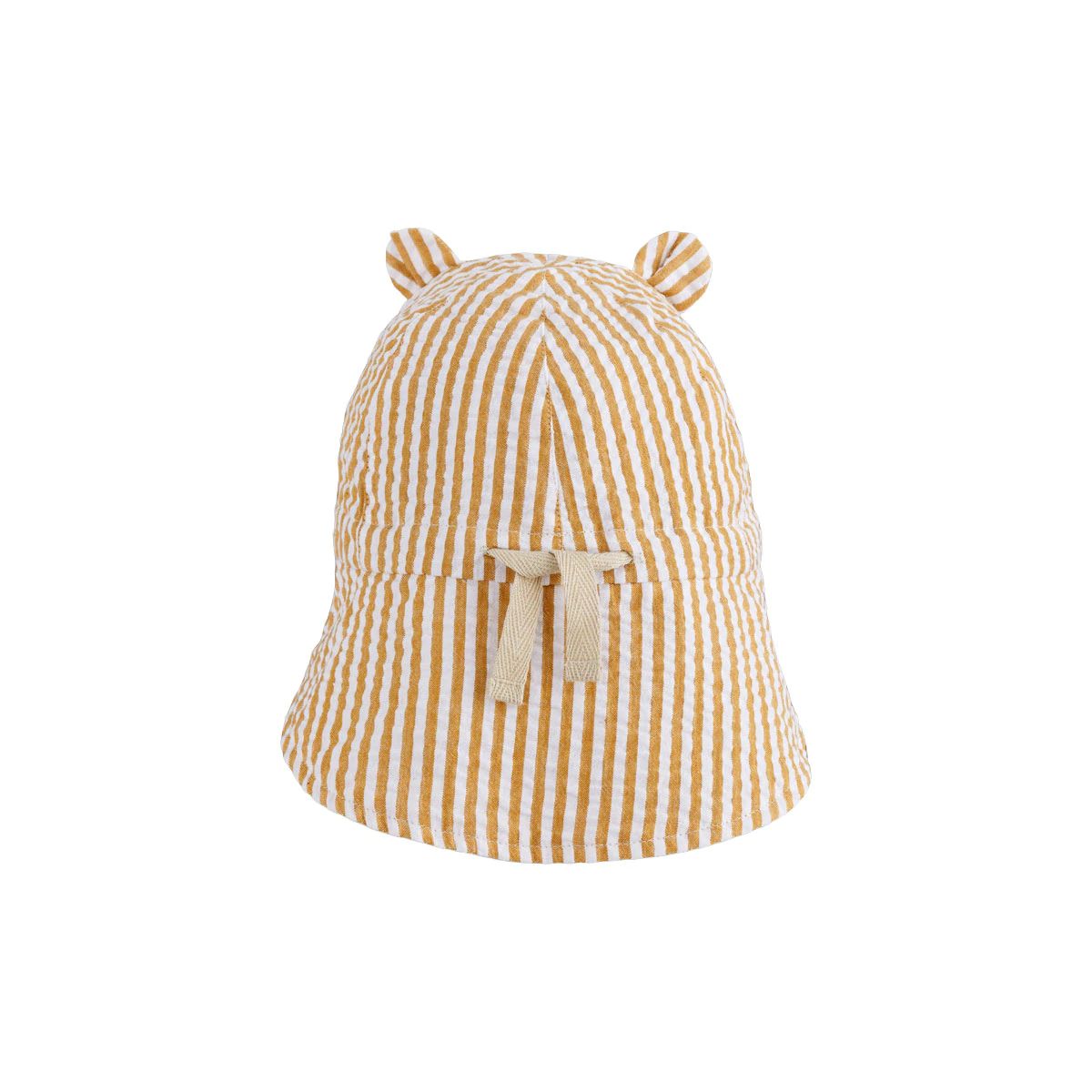 Boys & Girls Yellow Stripe Double Sided Sunhat