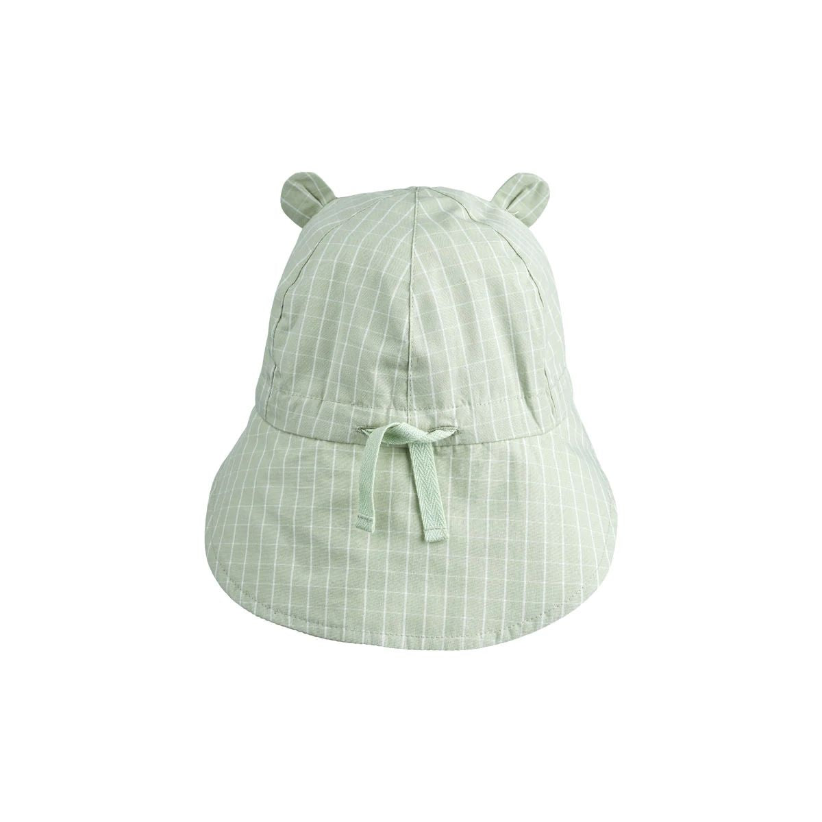 Boys & Girls Green Check Double Sided Sunhat