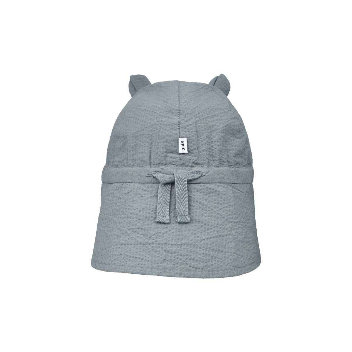 Boys & Girls Navy Check Double Sided Sunhat